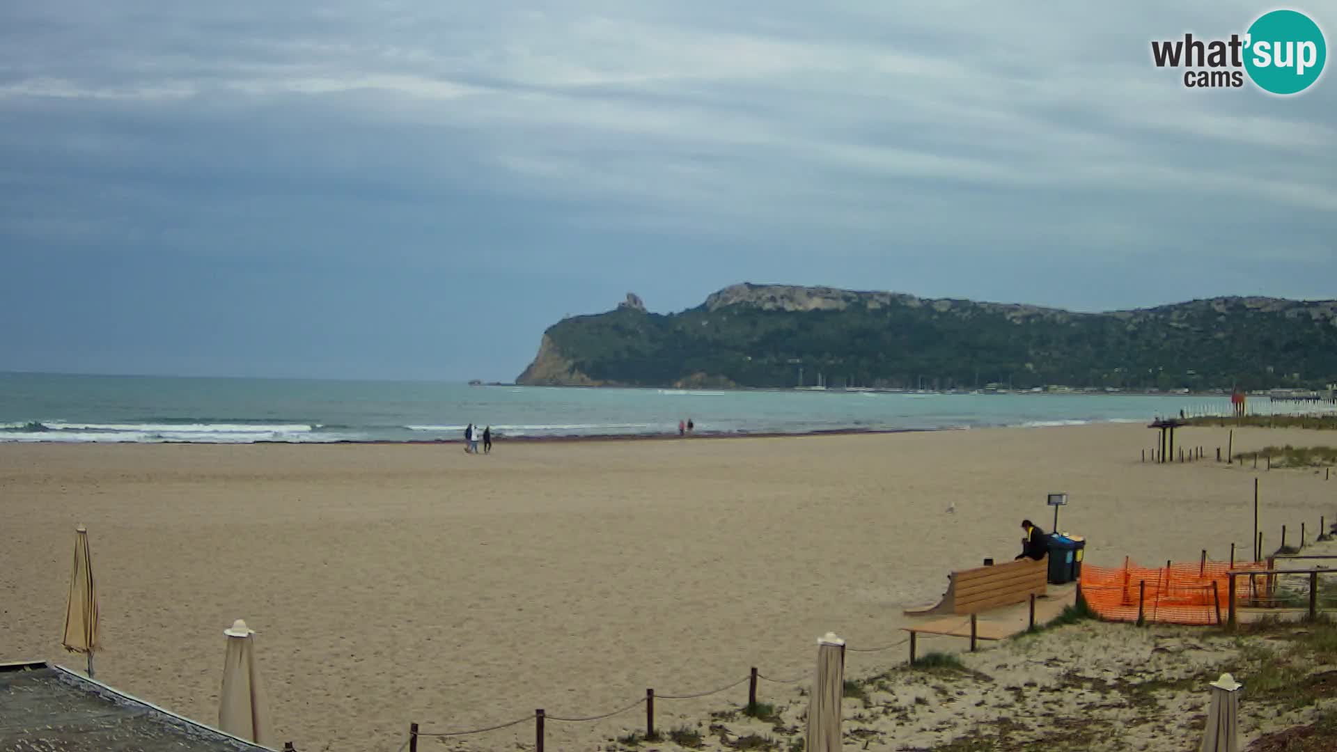 Poetto beach webcam | Cagliari | Sardinia