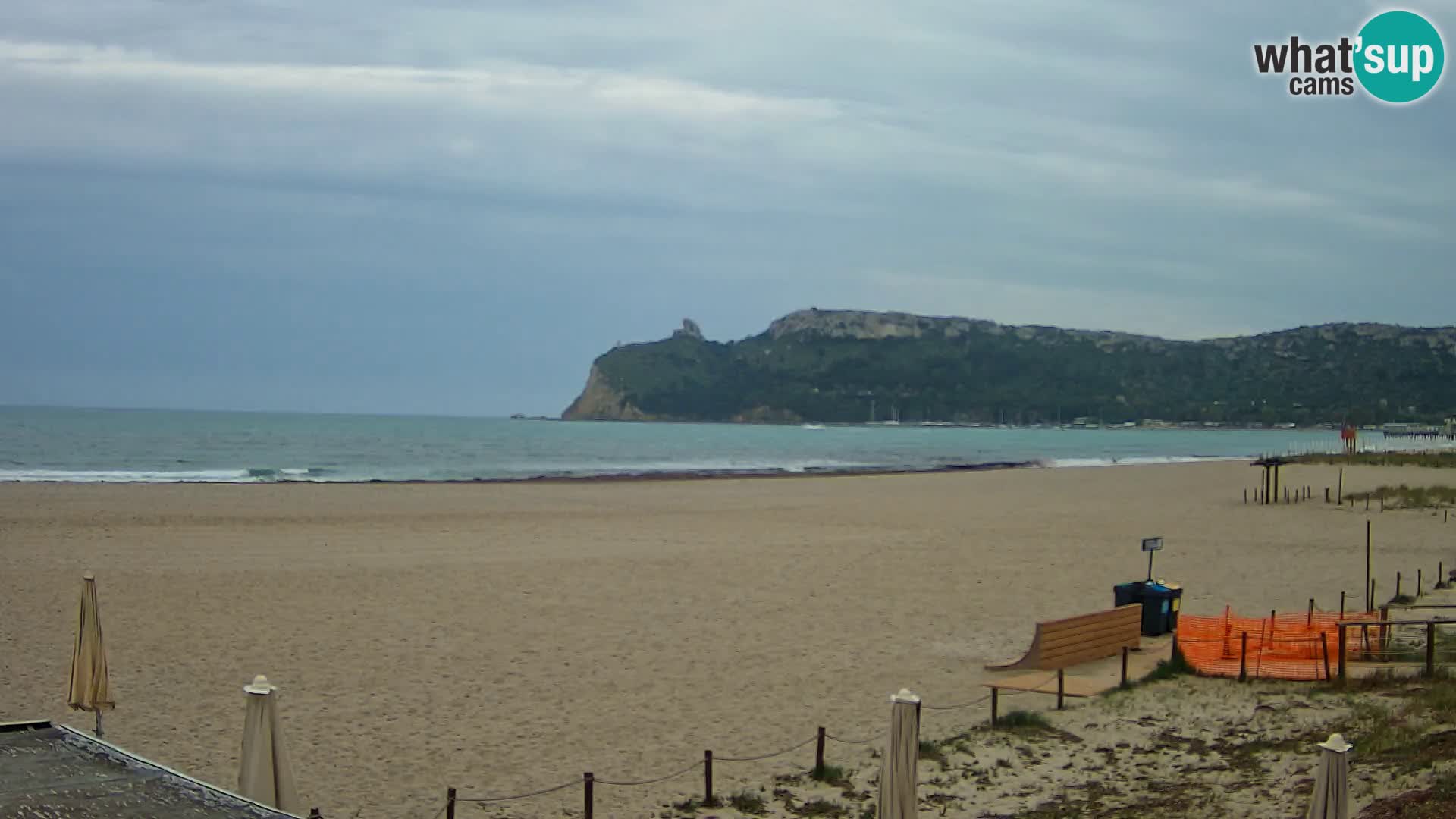 Webcam plage de Poetto | Cagliari | Sardaigne
