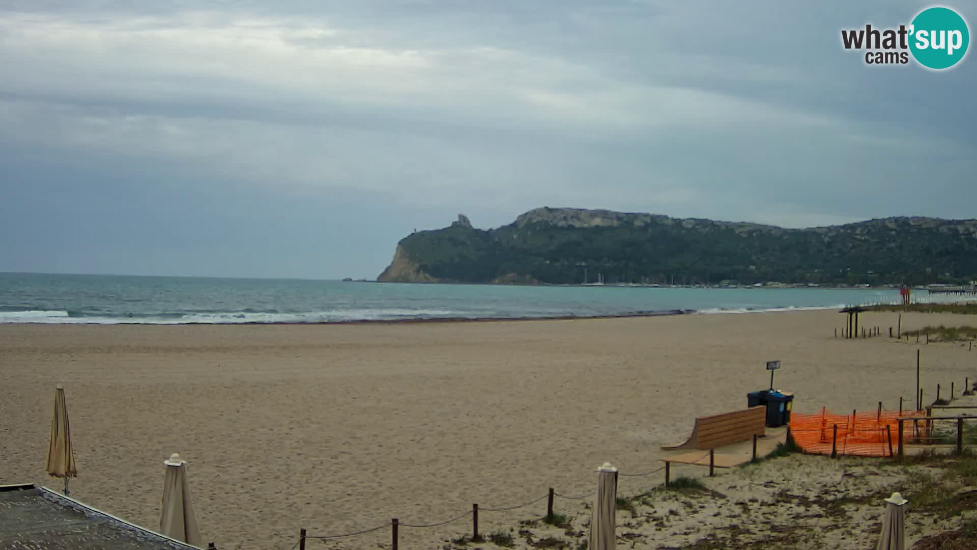 Poetto Strand Webcam | Cagliari | Sardinien