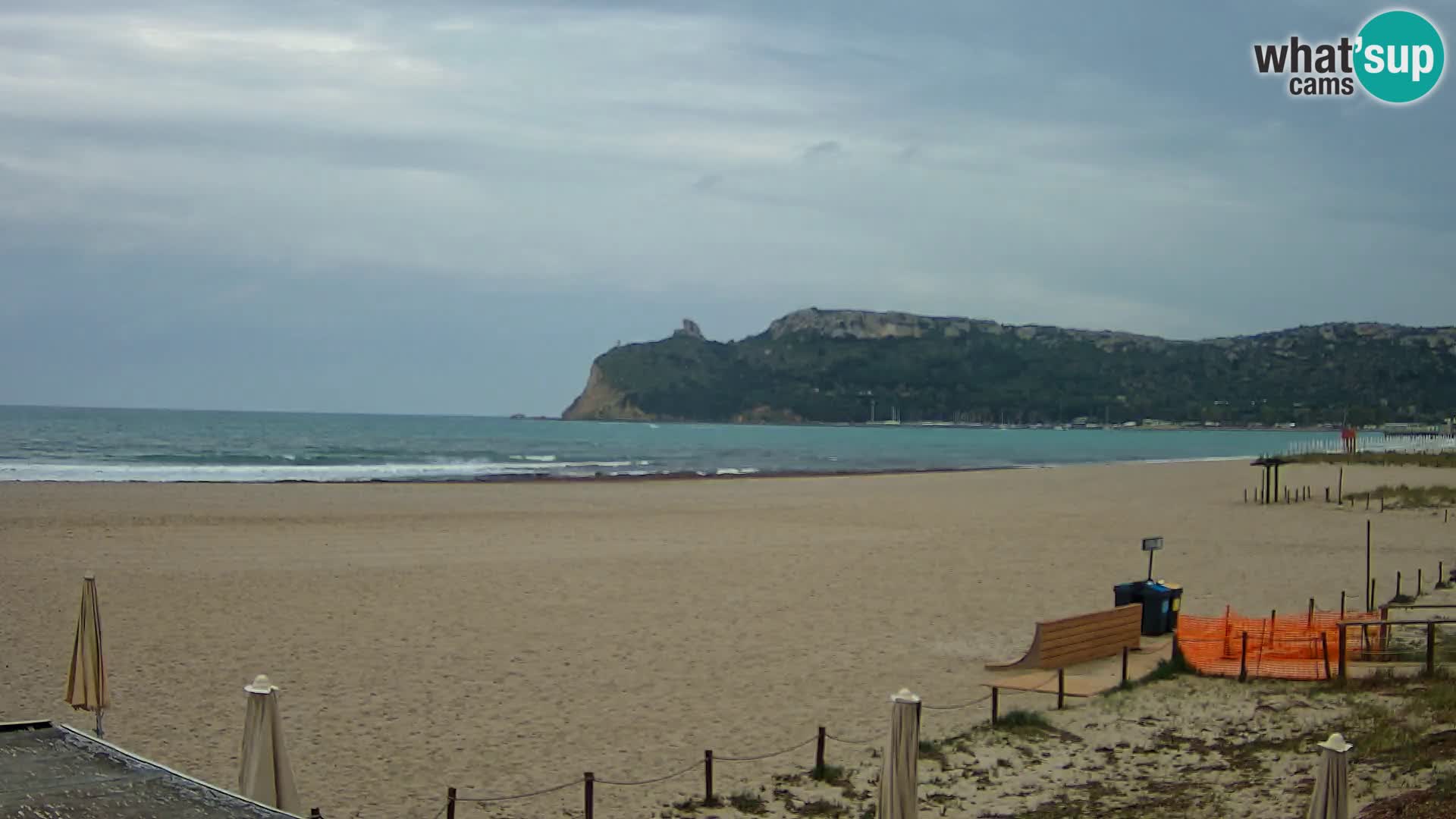 Poetto beach webcam | Cagliari | Sardinia
