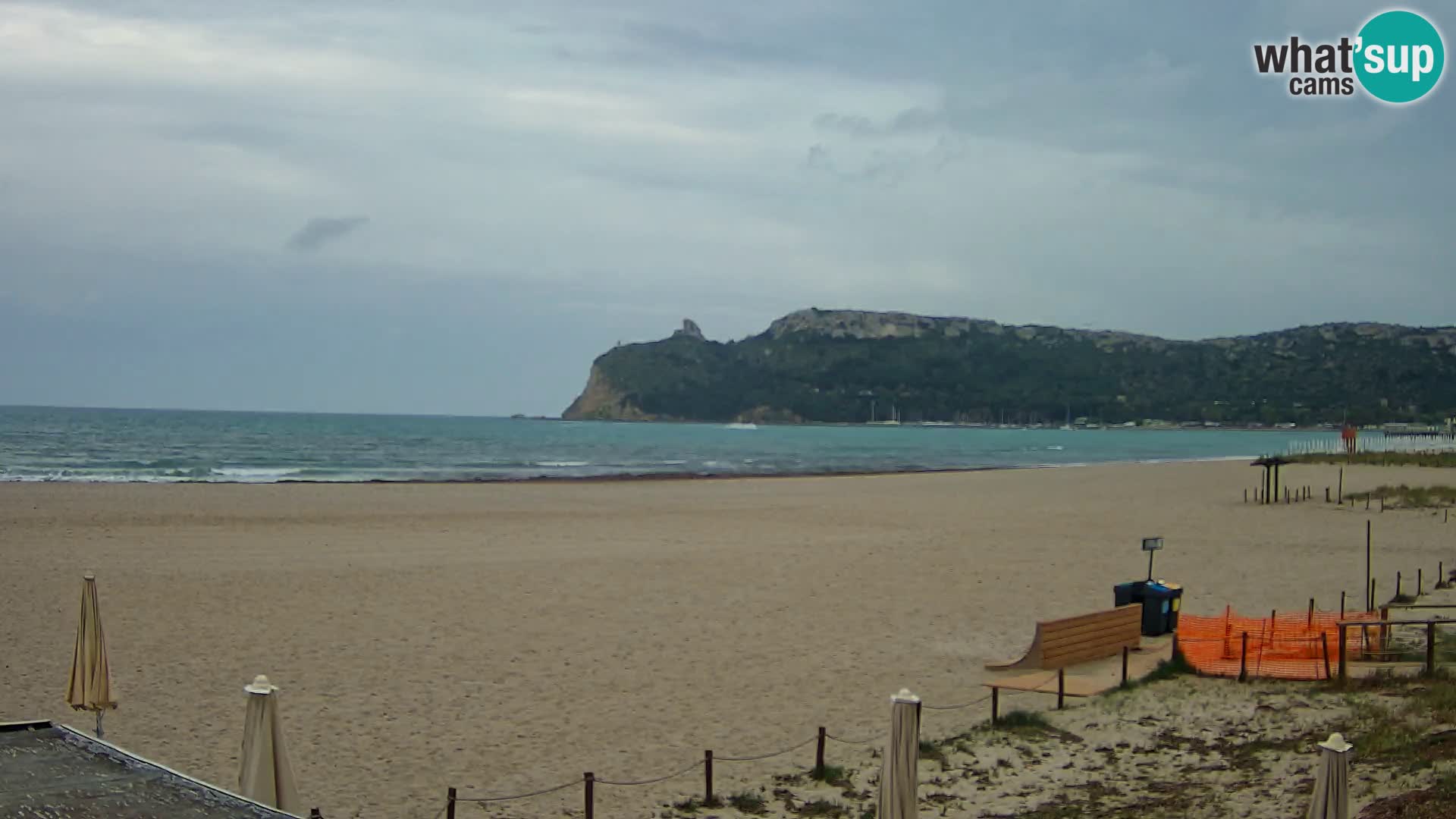 Poetto beach webcam | Cagliari | Sardinia
