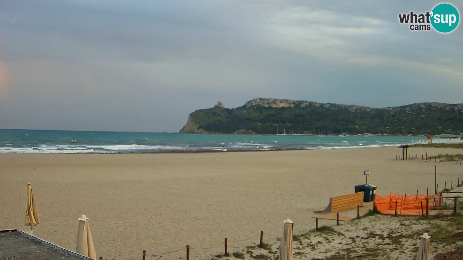 Poetto beach webcam | Cagliari | Sardinia