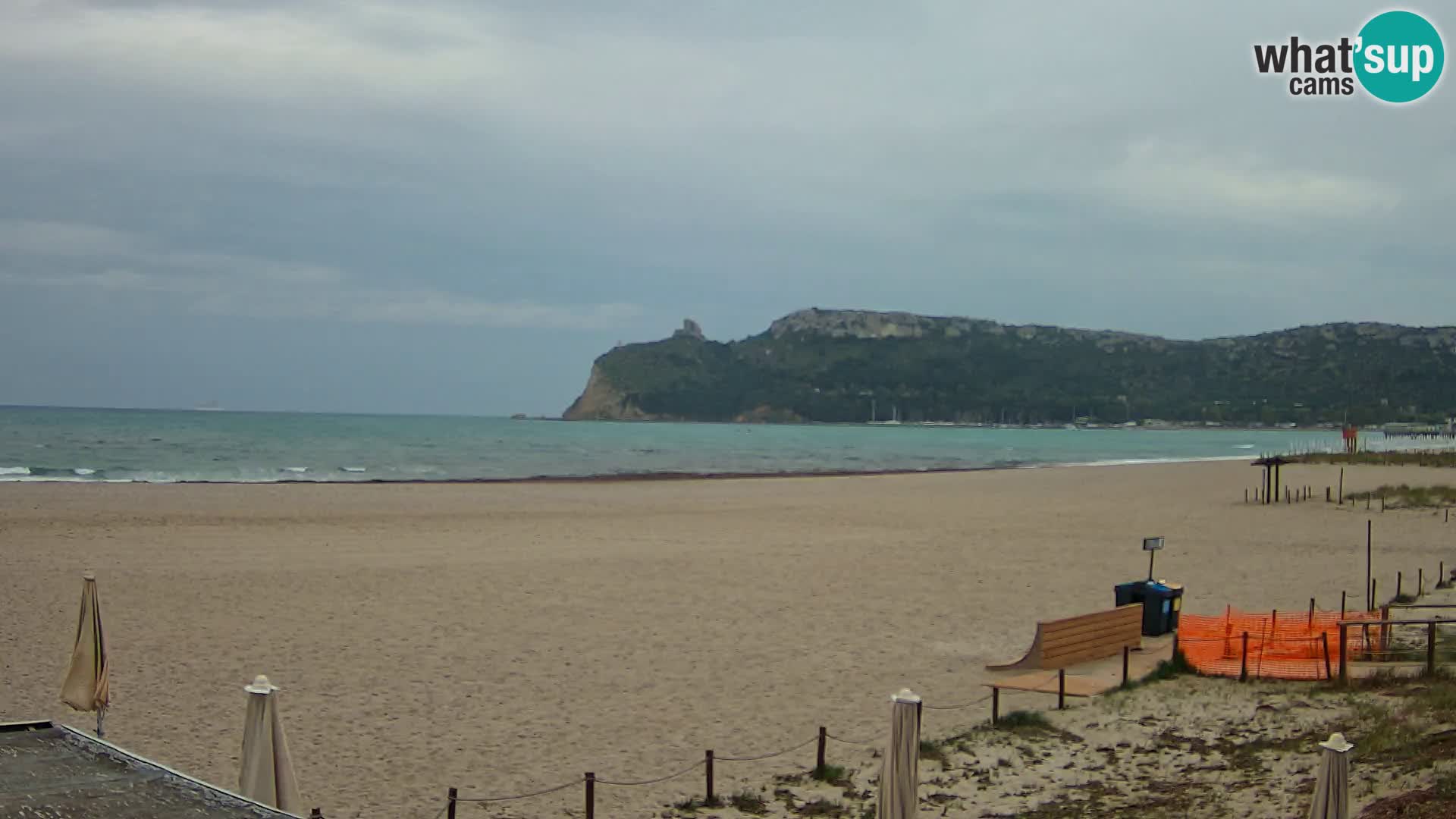 Webcam plage de Poetto | Cagliari | Sardaigne