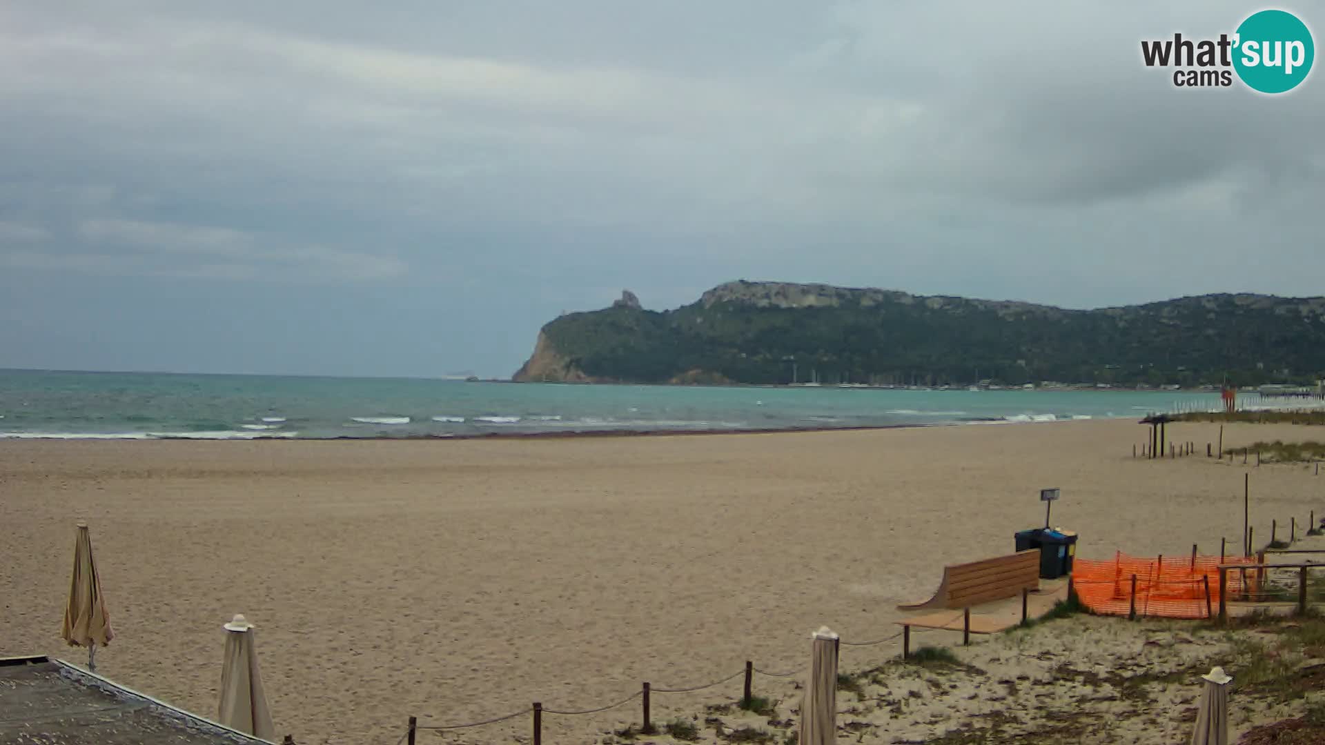 Poetto beach webcam | Cagliari | Sardinia