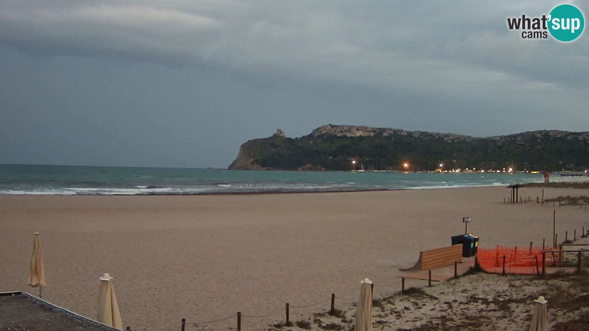 Webcam plage de Poetto | Cagliari | Sardaigne