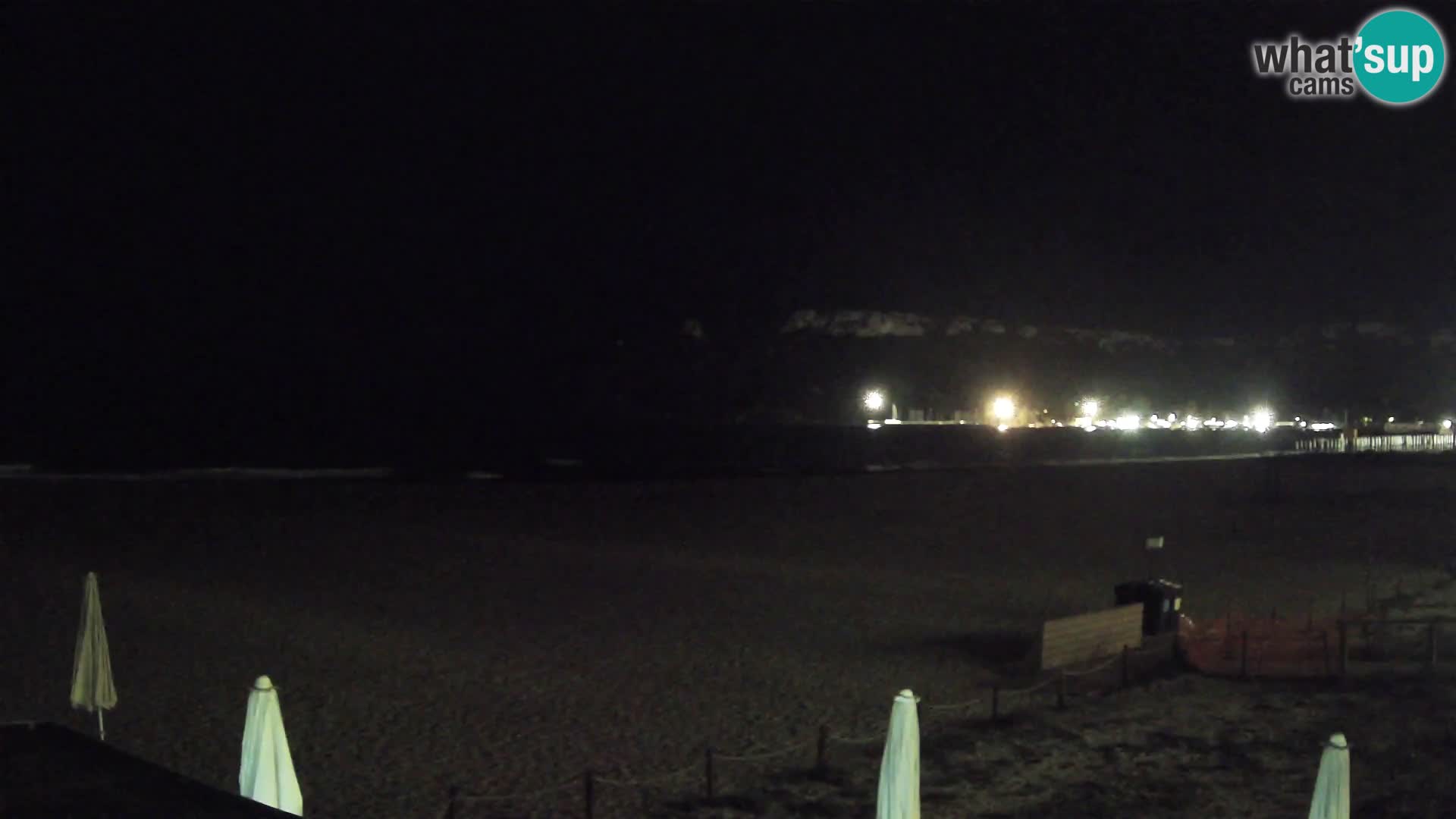 Poetto Strand Webcam | Cagliari | Sardinien