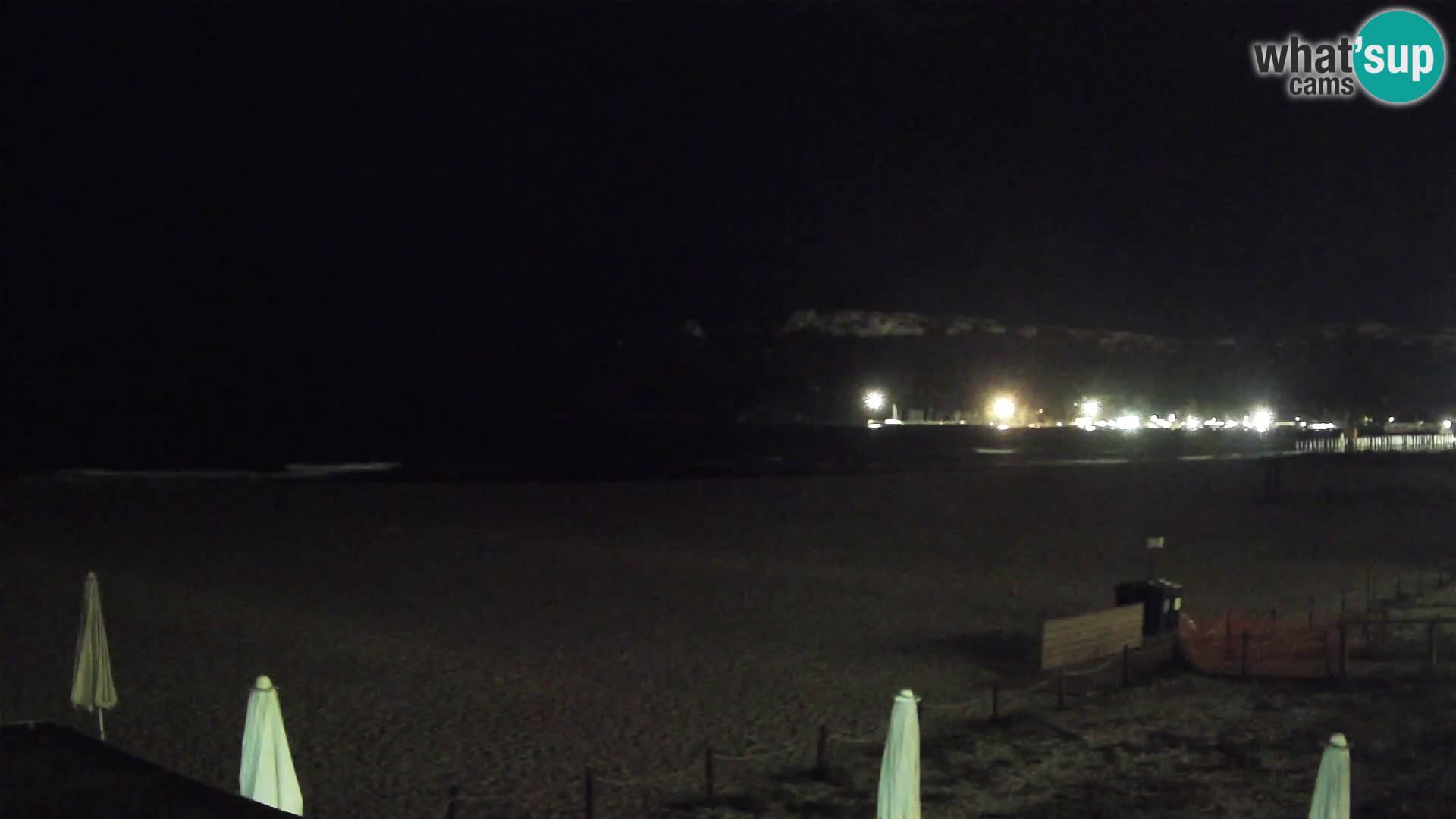 Webcam plage de Poetto | Cagliari | Sardaigne