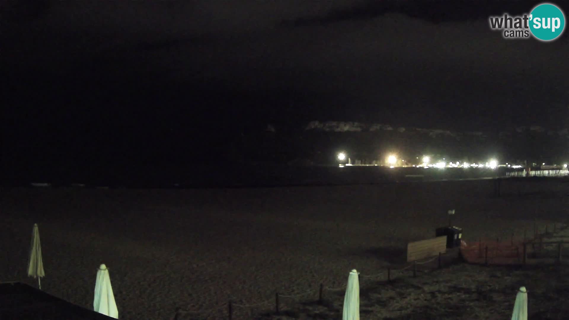 Poetto beach webcam | Cagliari | Sardinia