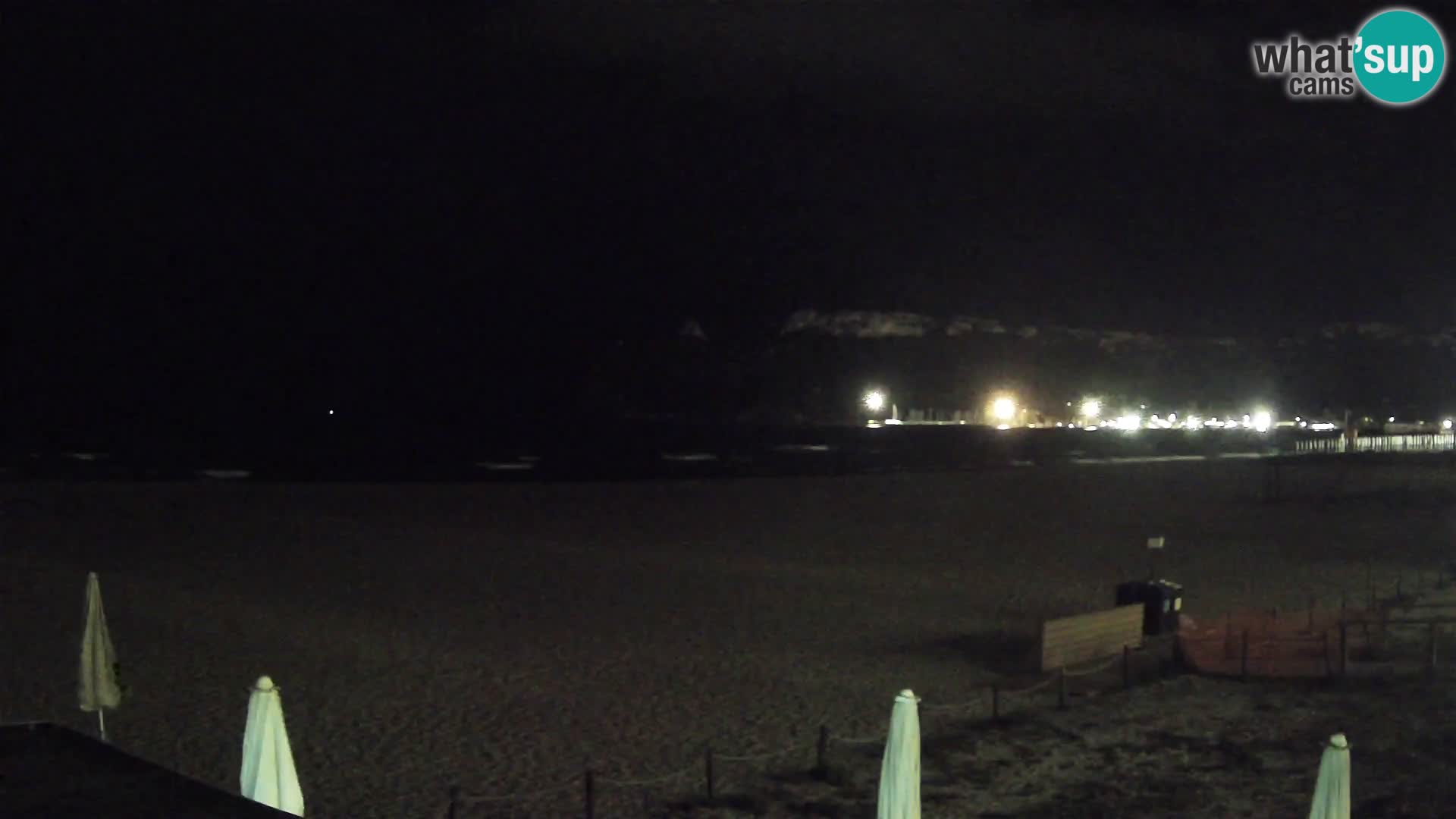 Webcam plage de Poetto | Cagliari | Sardaigne