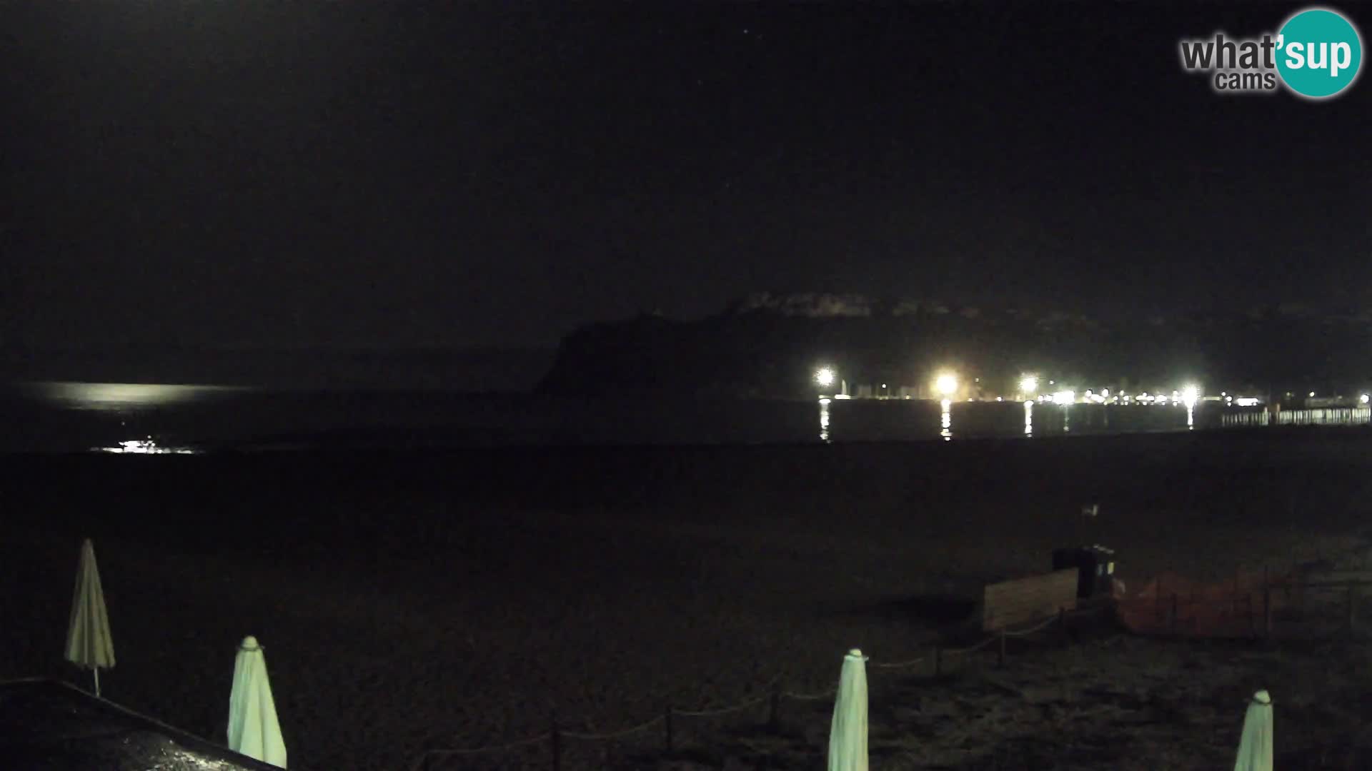 Webcam playa de Poetto | Cagliari | Cerdeña