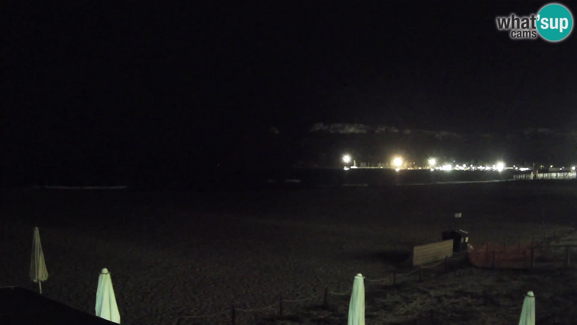 Poetto beach webcam | Cagliari | Sardinia