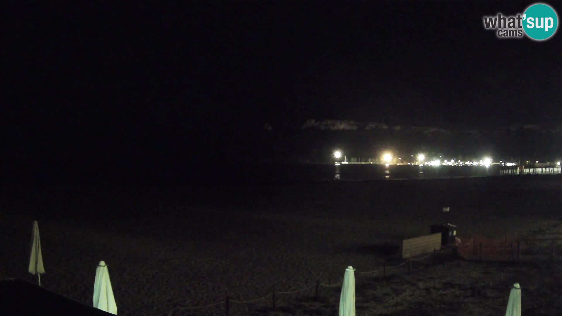 Webcam plage de Poetto | Cagliari | Sardaigne