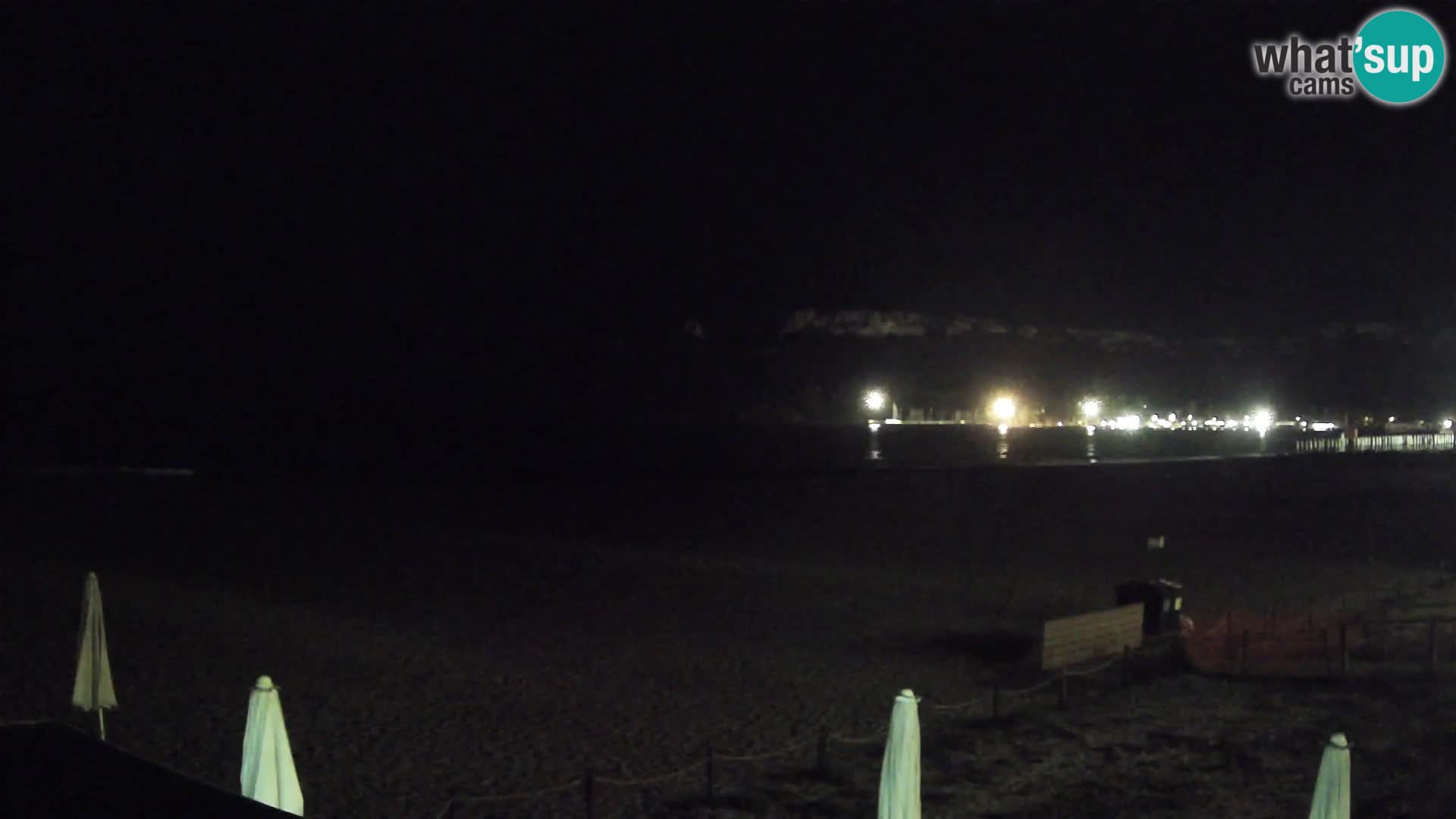 Webcam spiaggia del Poetto | Cagliari | Sardegna