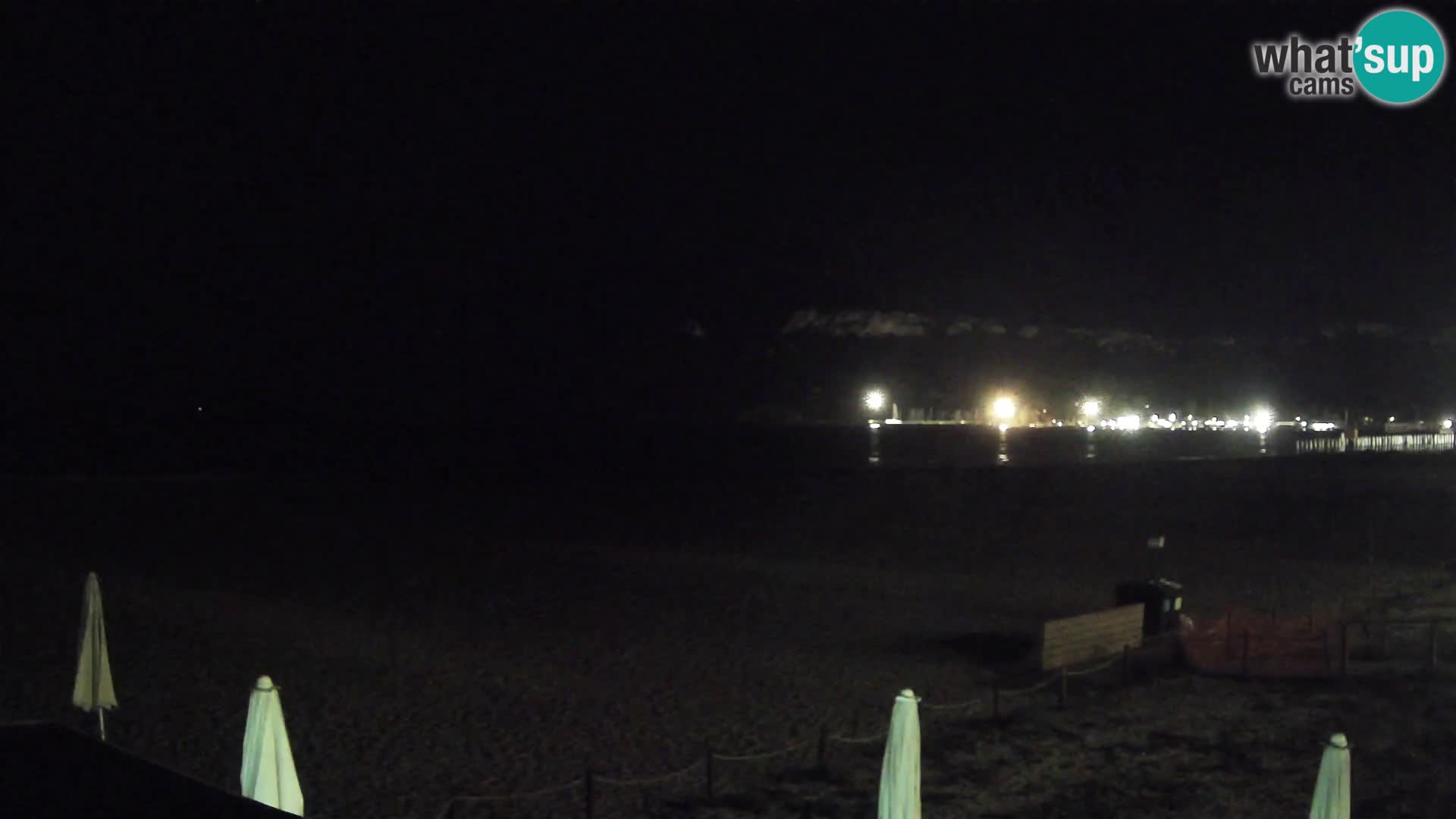 Poetto beach webcam | Cagliari | Sardinia