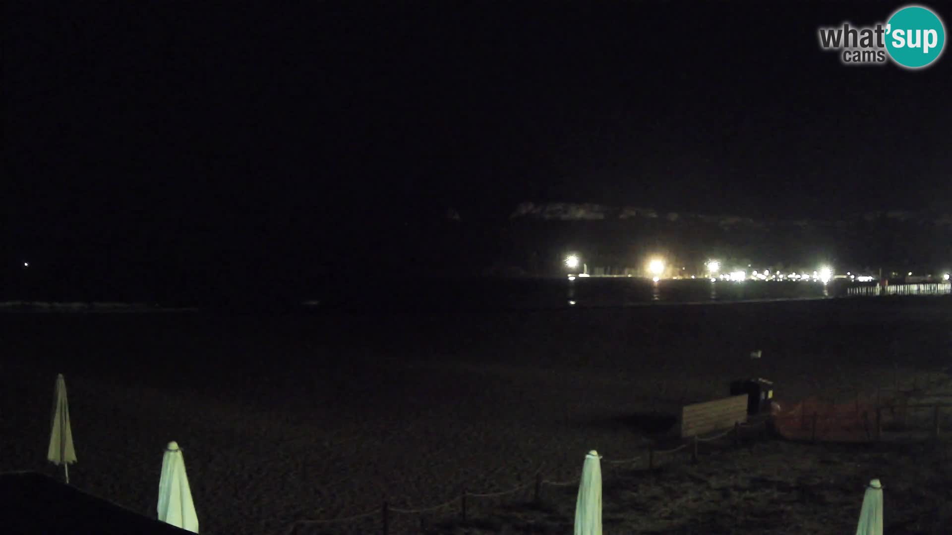 Webcam plage de Poetto | Cagliari | Sardaigne