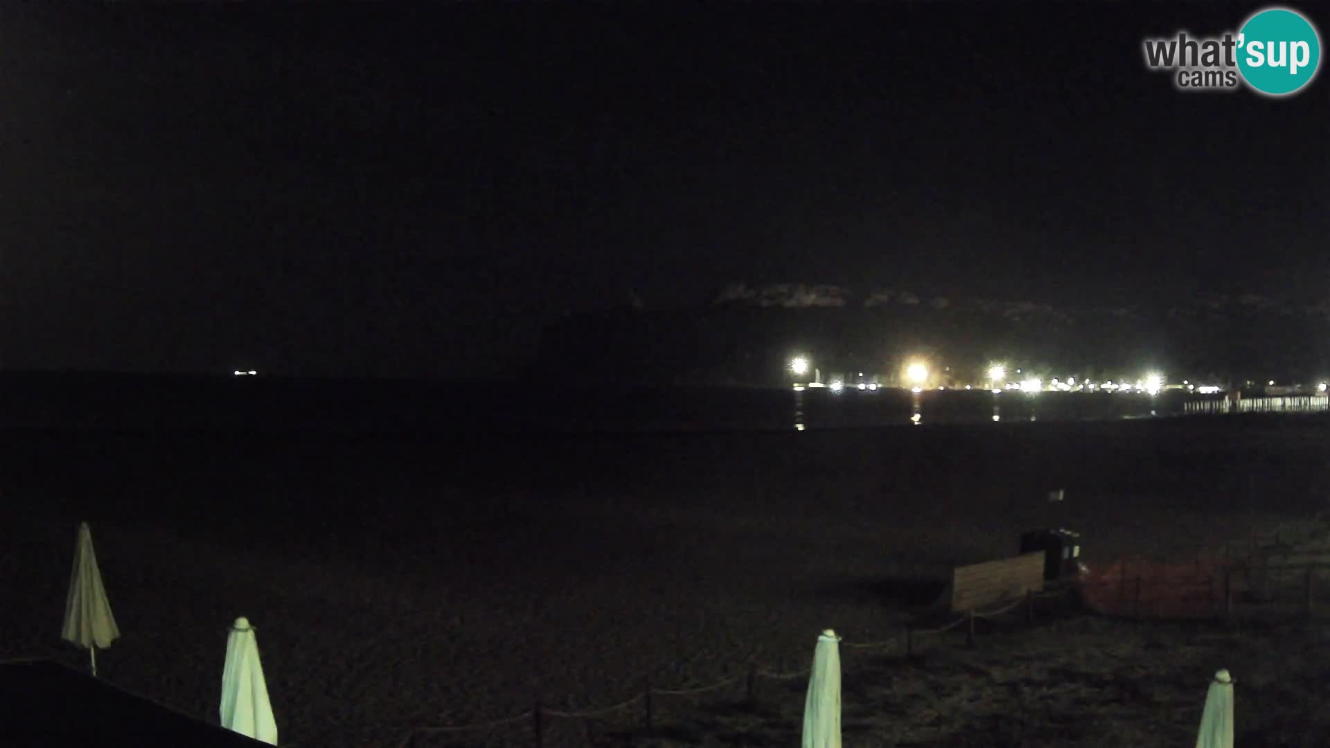 Poetto beach webcam | Cagliari | Sardinia