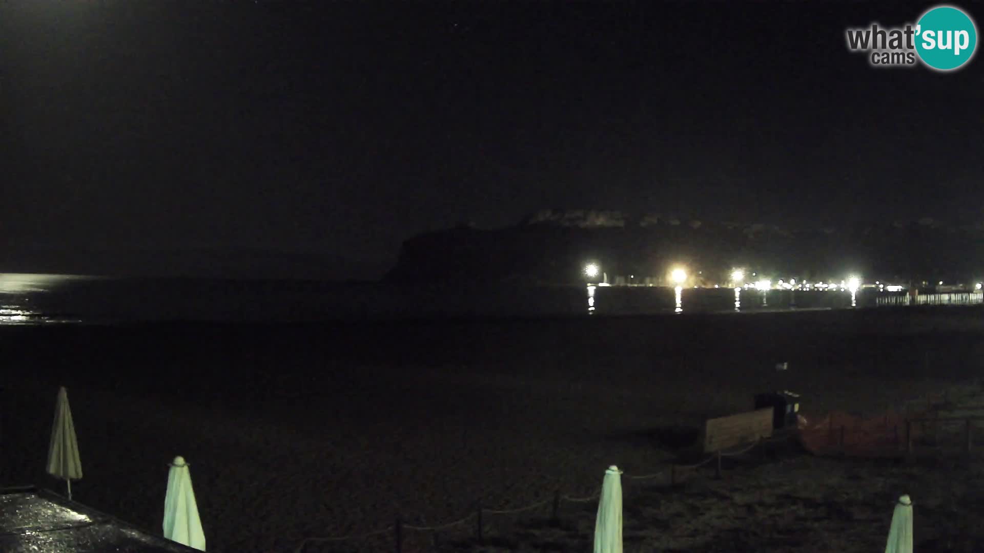 Poetto beach webcam | Cagliari | Sardinia