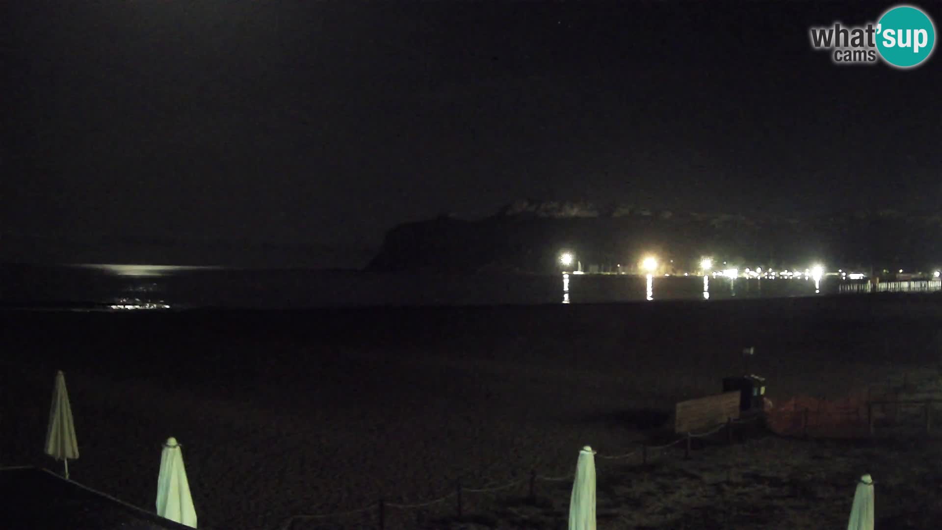 Poetto beach webcam | Cagliari | Sardinia