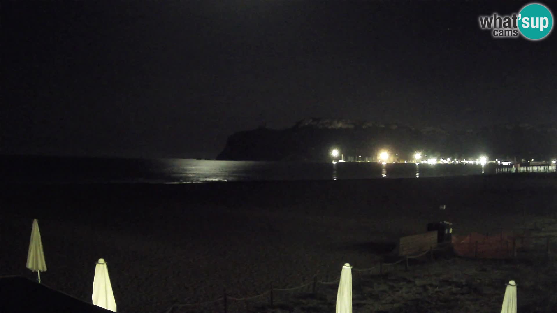 Poetto beach webcam | Cagliari | Sardinia
