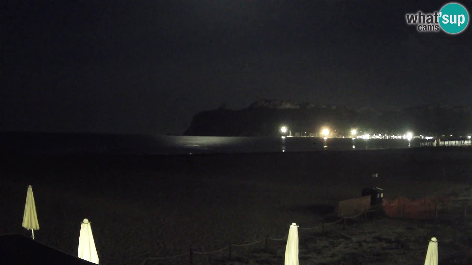 Poetto beach webcam | Cagliari | Sardinia