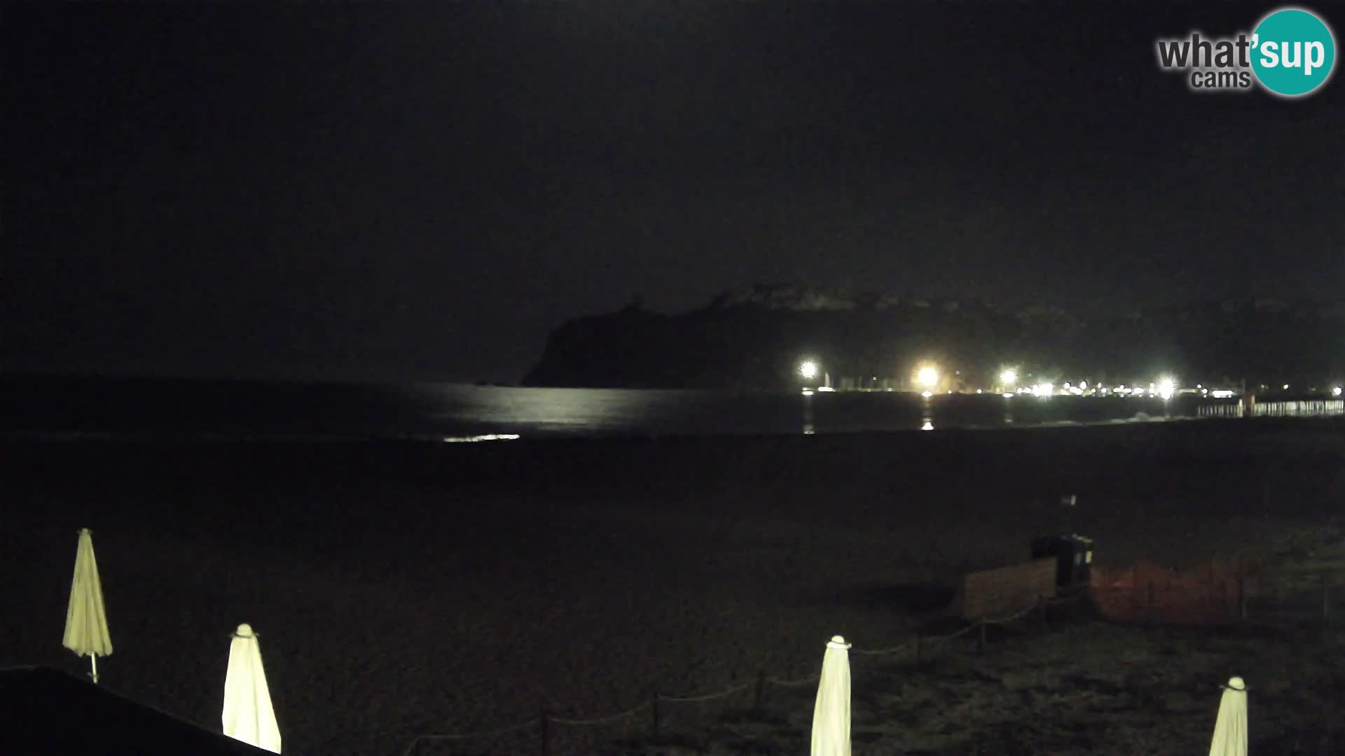 Poetto beach webcam | Cagliari | Sardinia