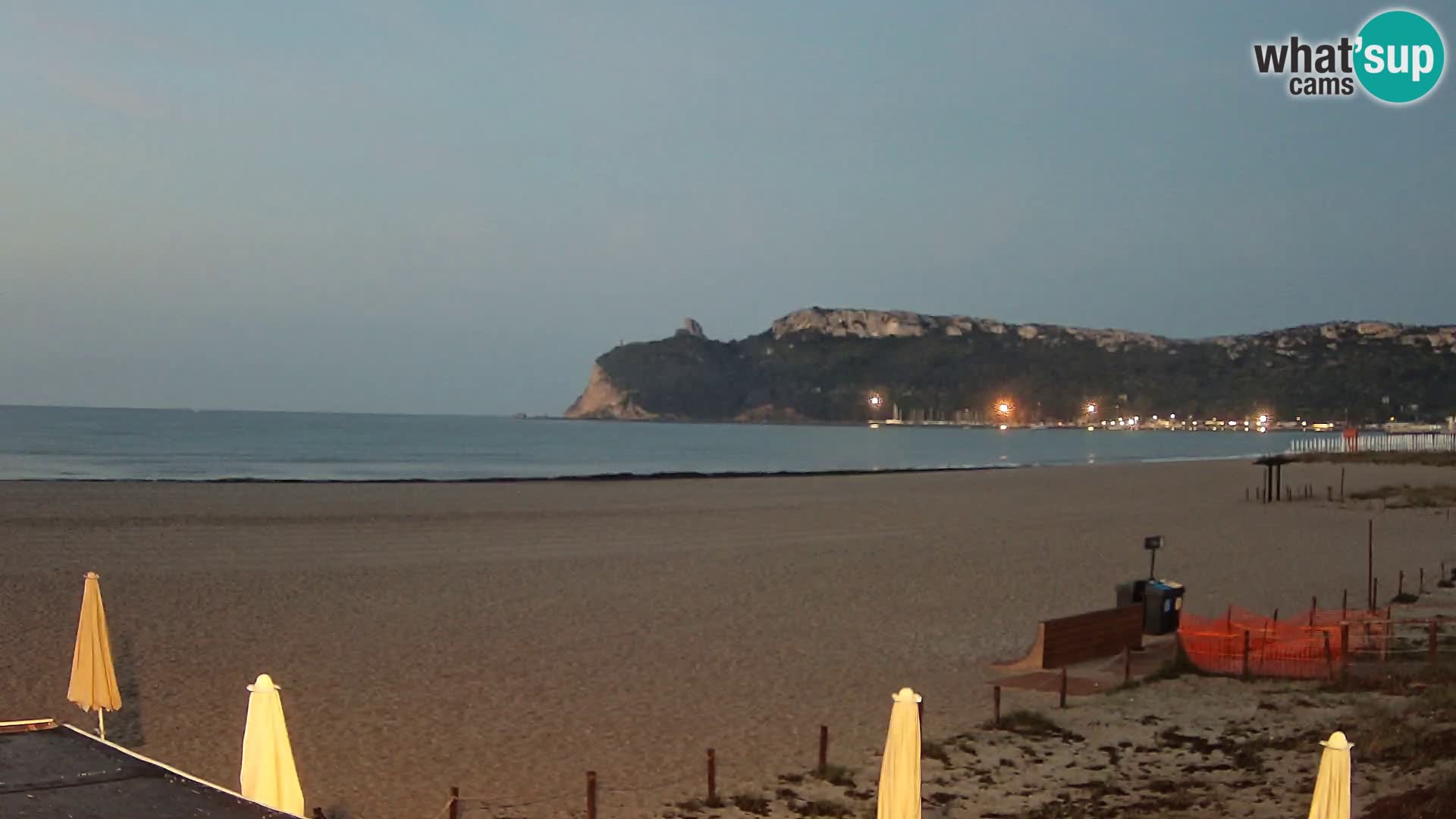 Poetto beach webcam | Cagliari | Sardinija