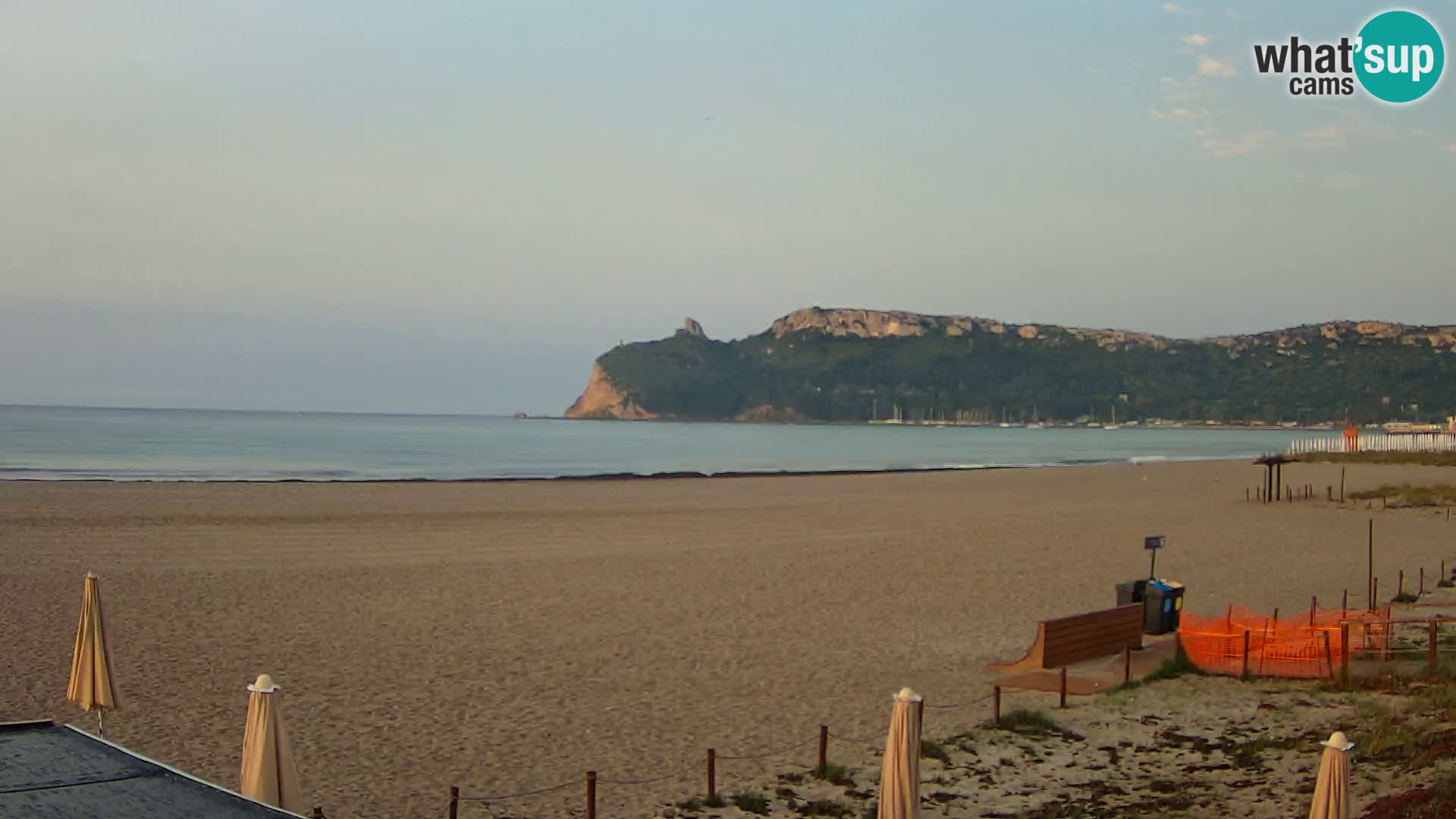 Poetto beach webcam | Cagliari | Sardinia