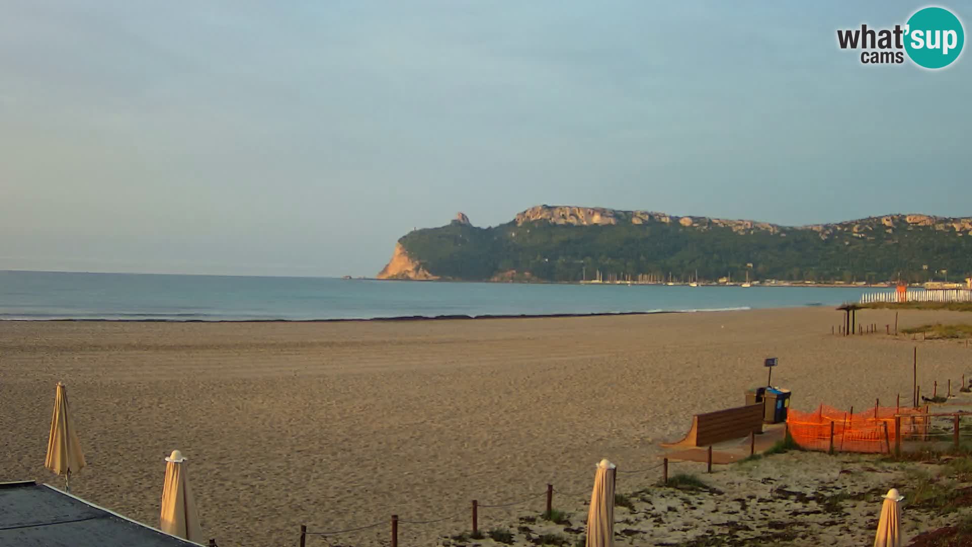 Webcam spiaggia del Poetto | Cagliari | Sardegna