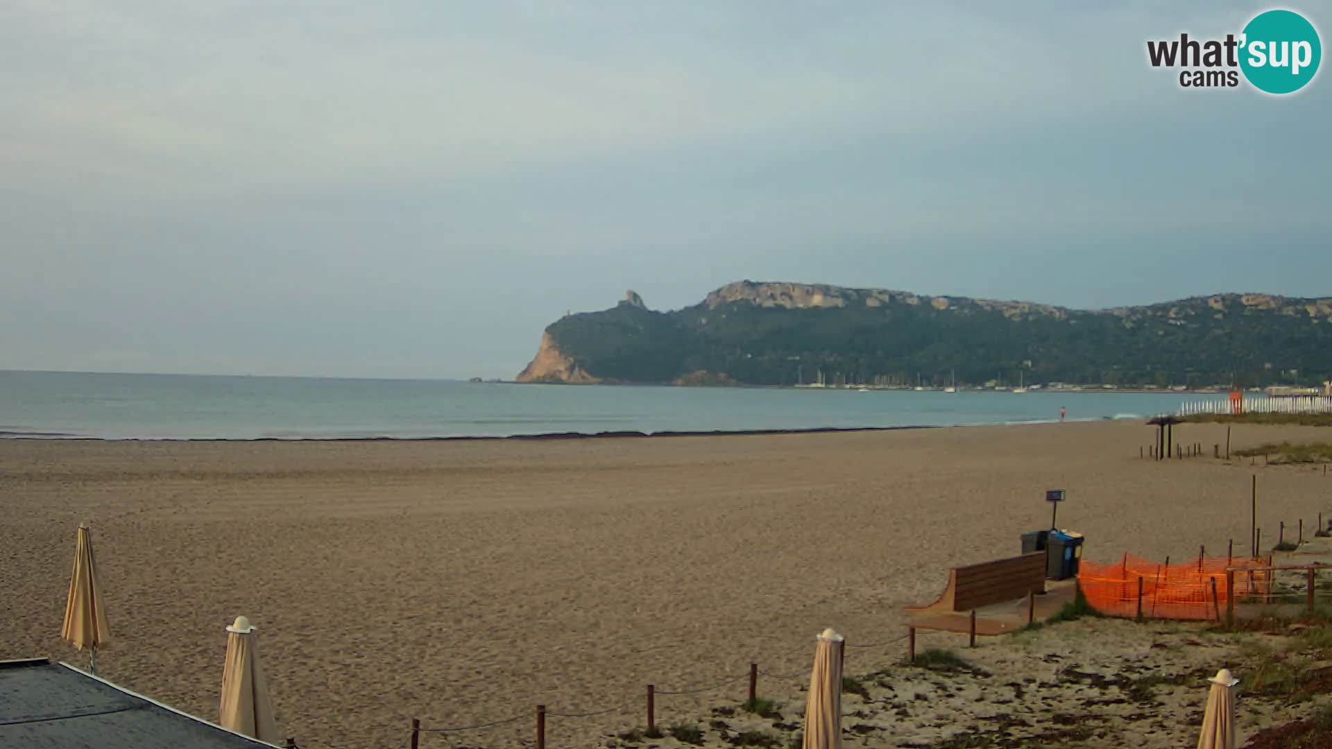 Webcam plage de Poetto | Cagliari | Sardaigne