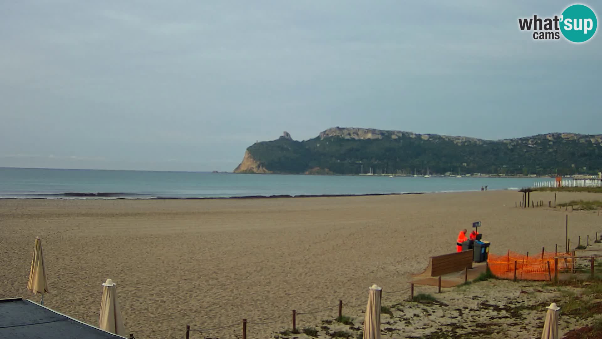 Poetto Strand Webcam | Cagliari | Sardinien