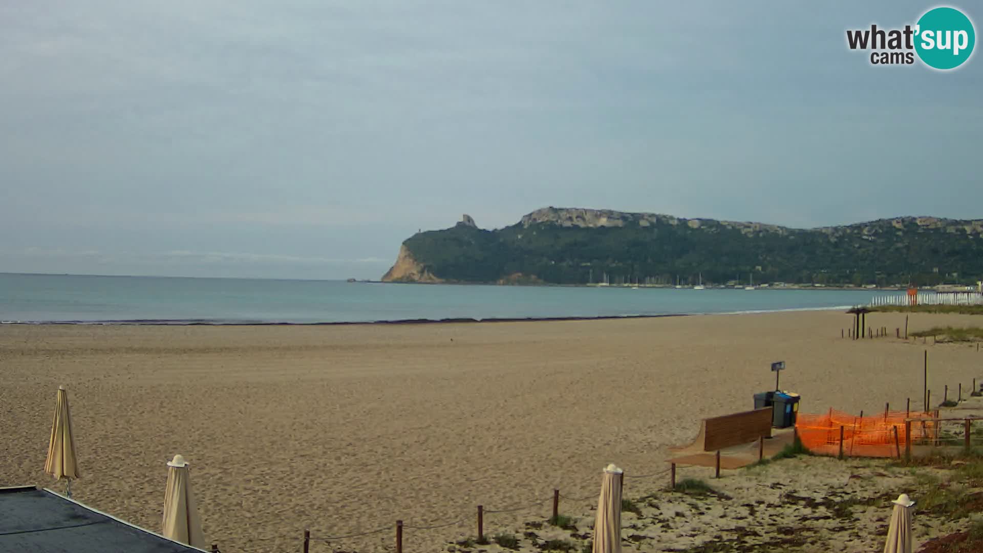 Webcam plage de Poetto | Cagliari | Sardaigne