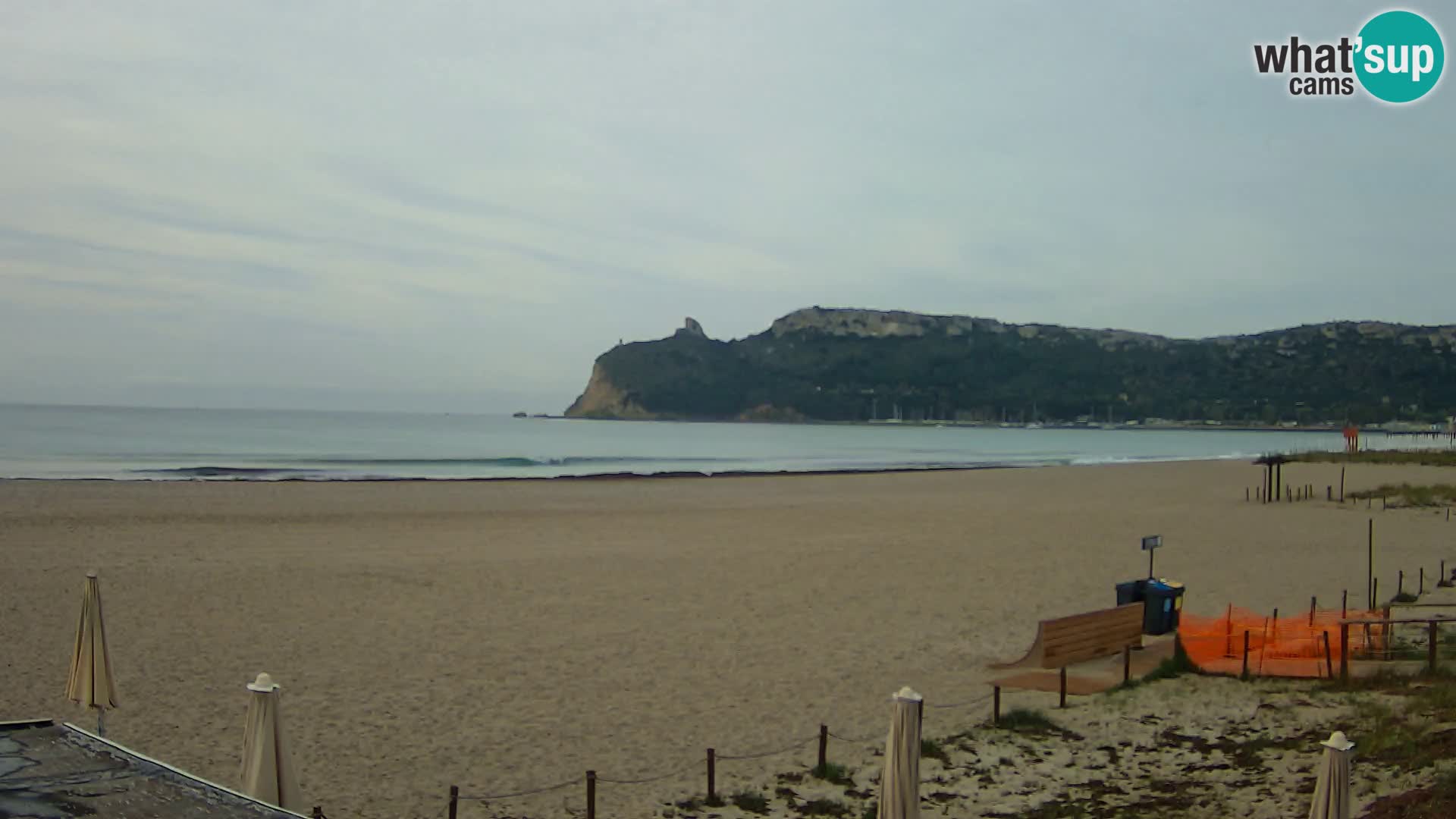 Poetto beach webcam | Cagliari | Sardinia