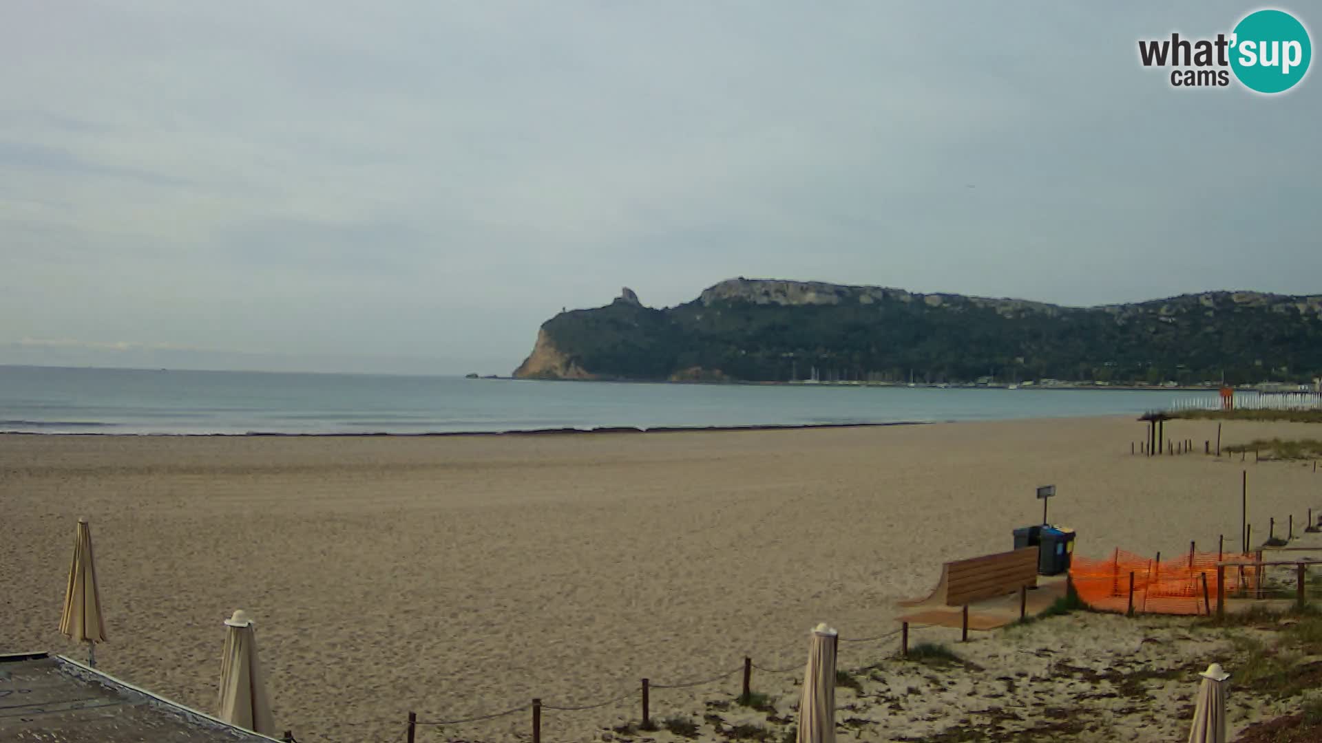 Webcam plage de Poetto | Cagliari | Sardaigne
