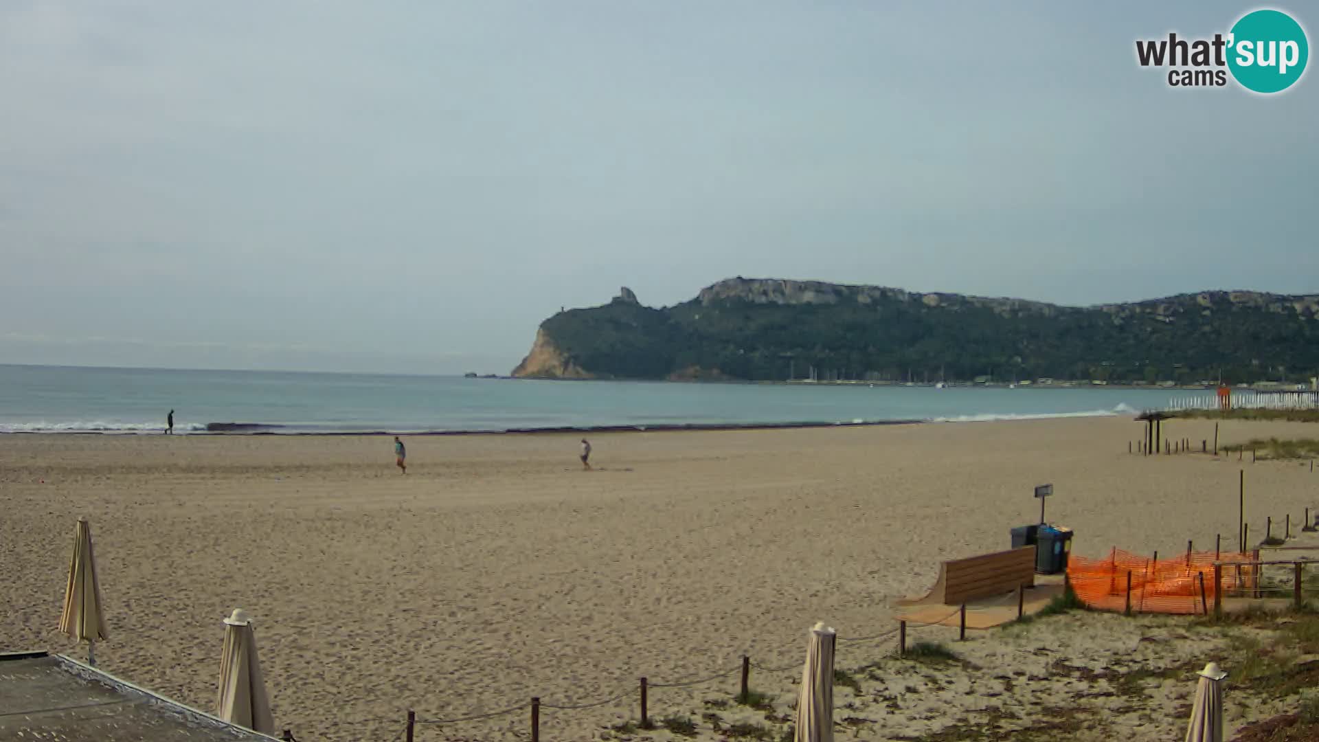 Poetto Strand Webcam | Cagliari | Sardinien