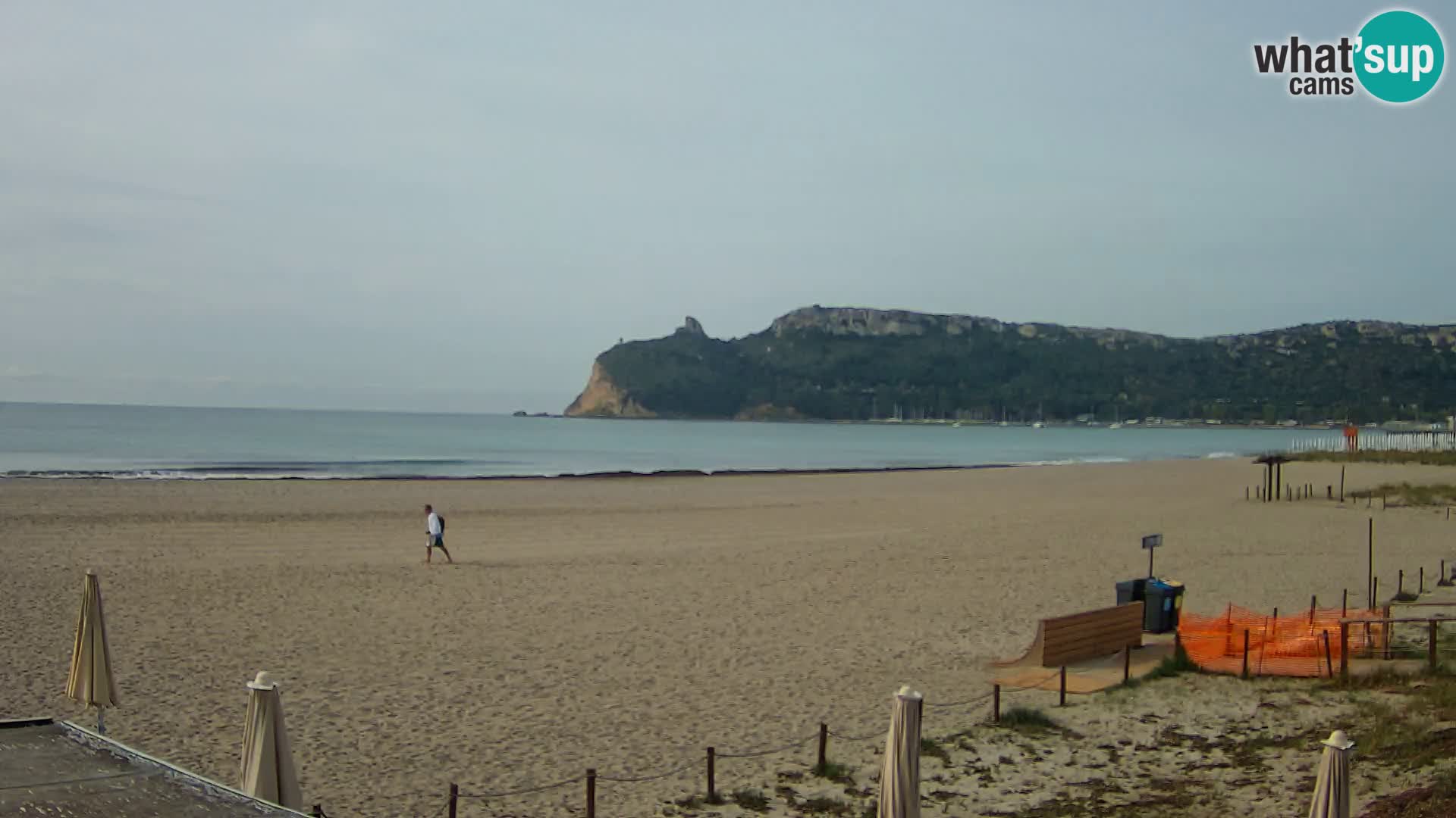Poetto beach webcam | Cagliari | Sardinia