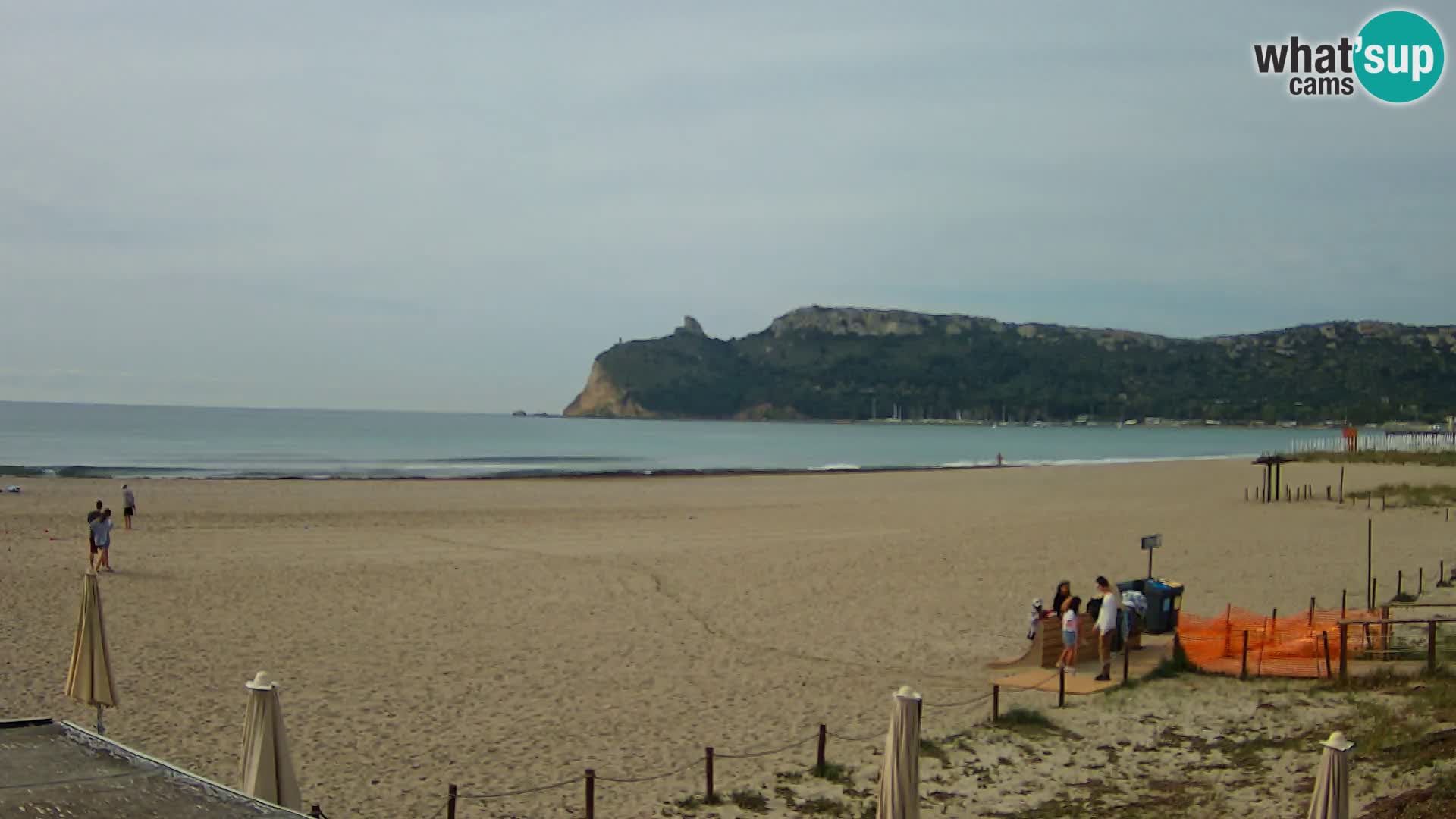 Poetto Strand Webcam | Cagliari | Sardinien