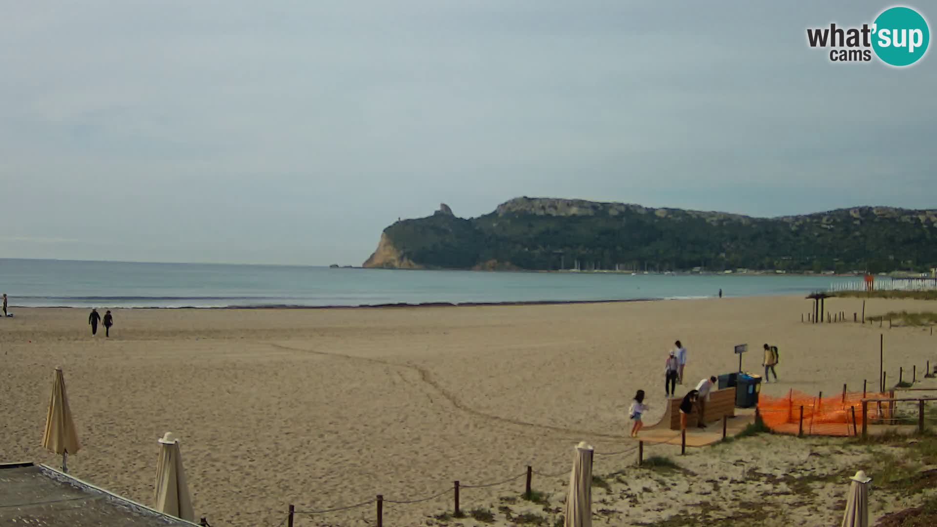 Poetto beach webcam | Cagliari | Sardinia