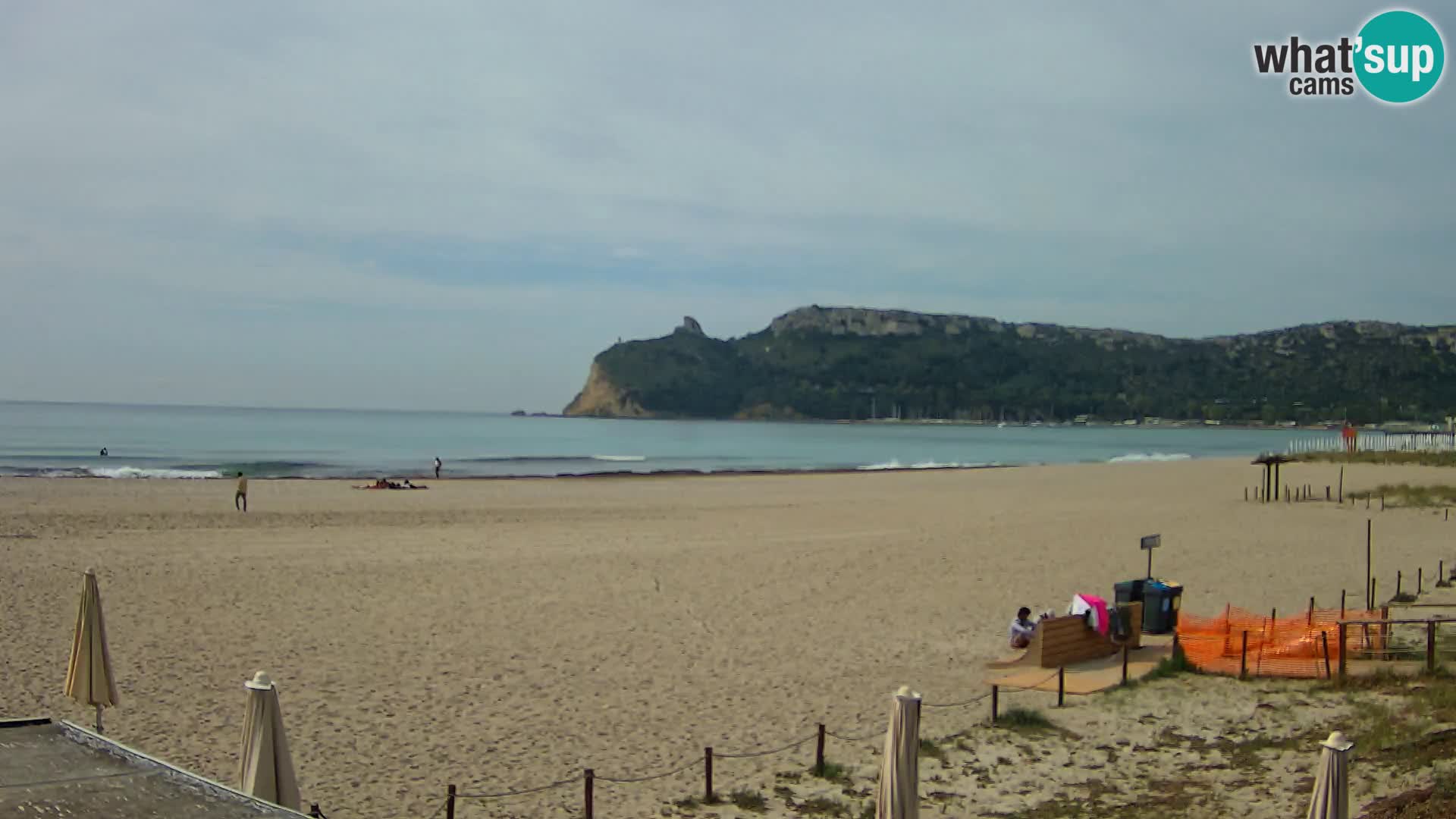 Webcam plage de Poetto | Cagliari | Sardaigne
