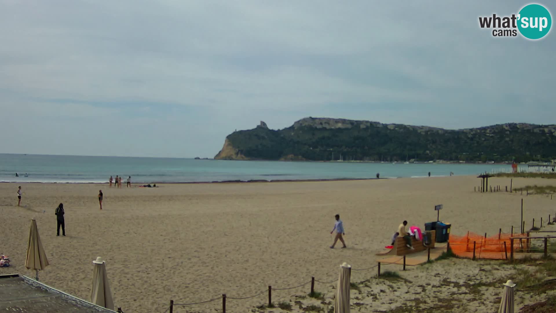 Poetto beach webcam | Cagliari | Sardinia