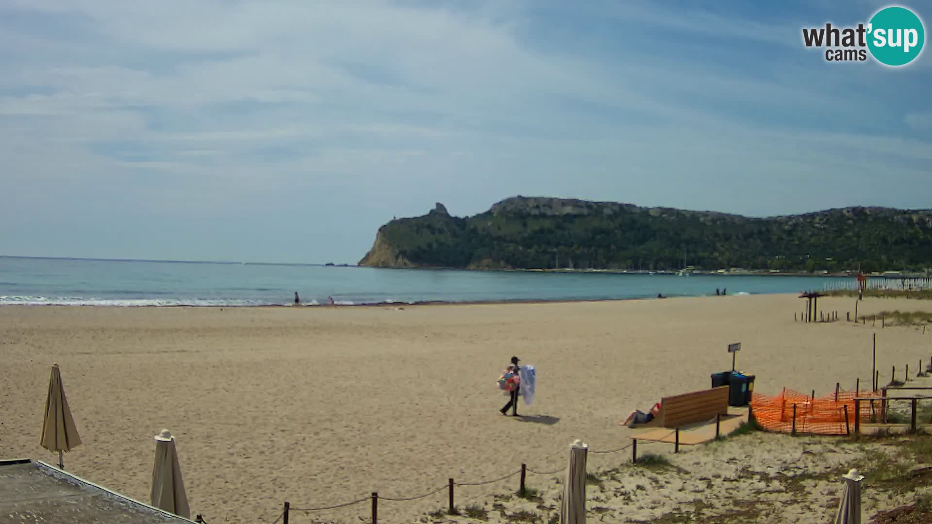 Poetto Strand Webcam | Cagliari | Sardinien