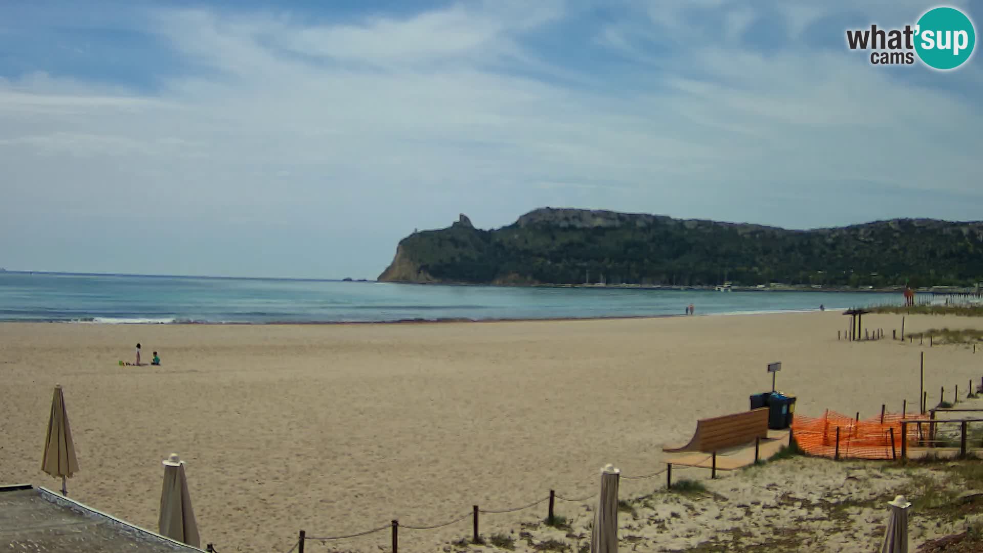 Poetto beach webcam | Cagliari | Sardinia