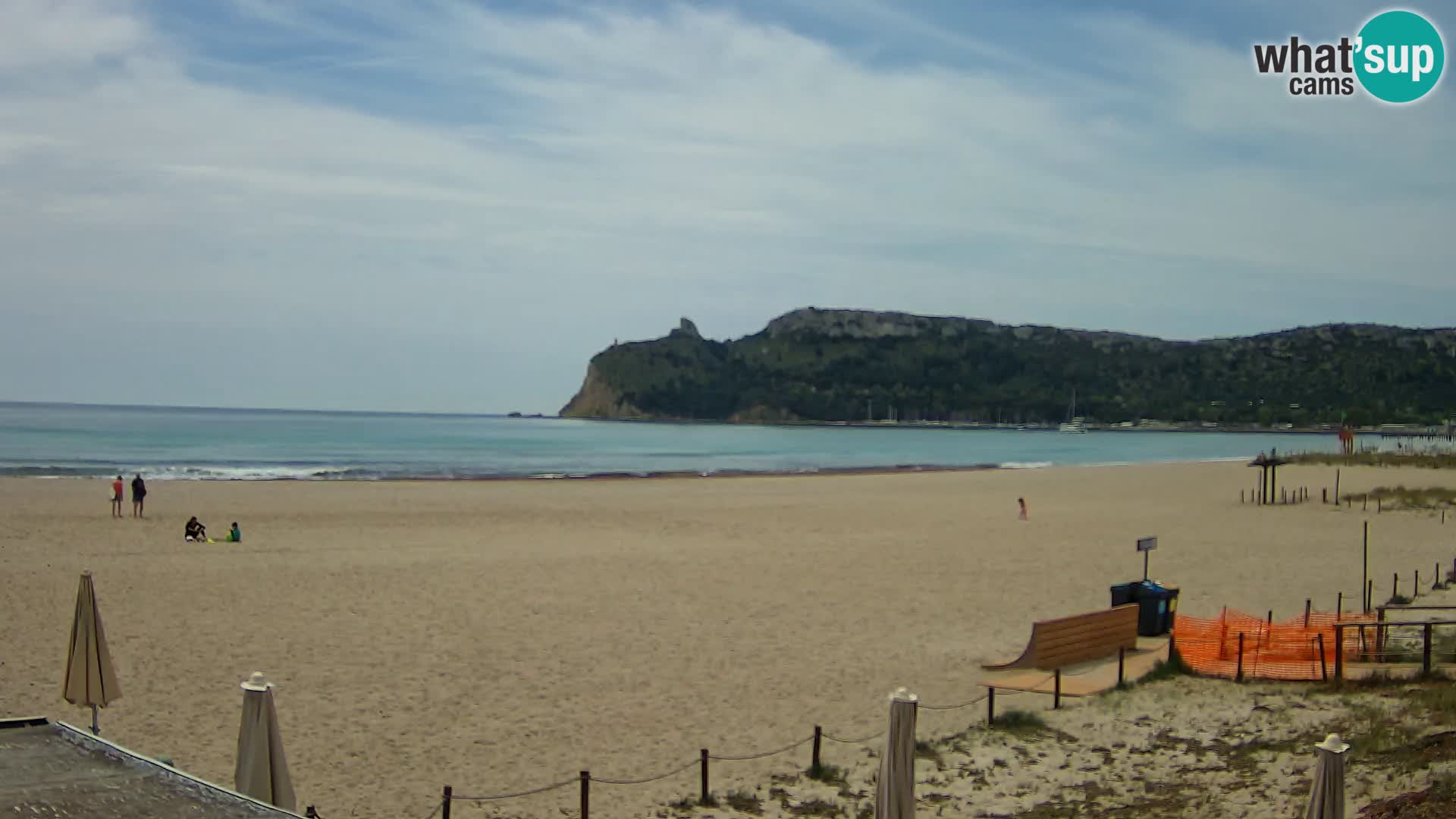 Poetto beach webcam | Cagliari | Sardinia