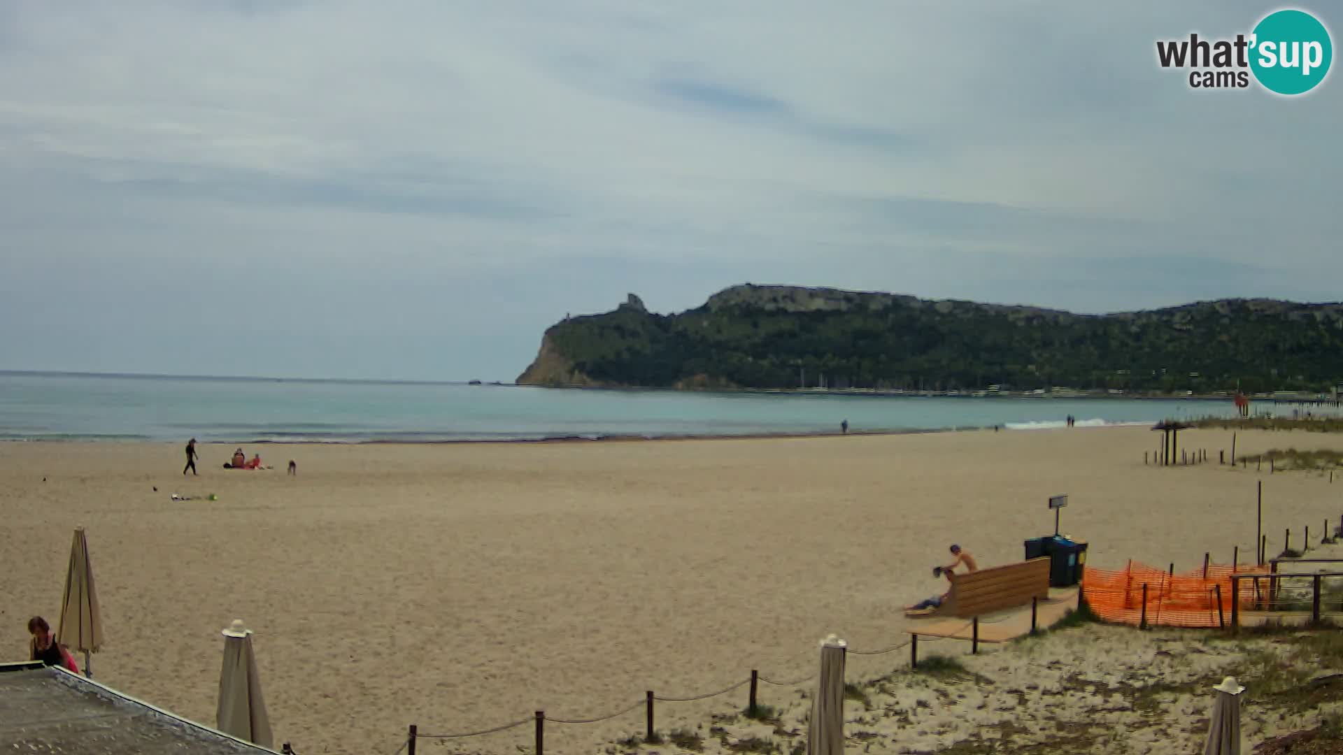 Poetto Strand Webcam | Cagliari | Sardinien