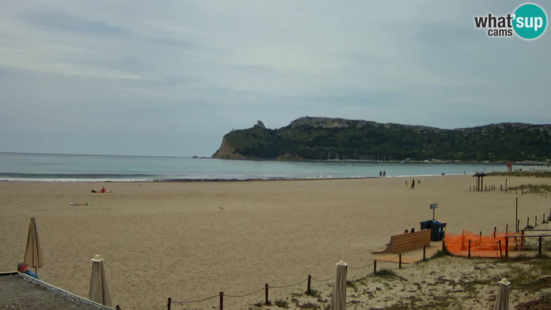 Webcam plage de Poetto | Cagliari | Sardaigne
