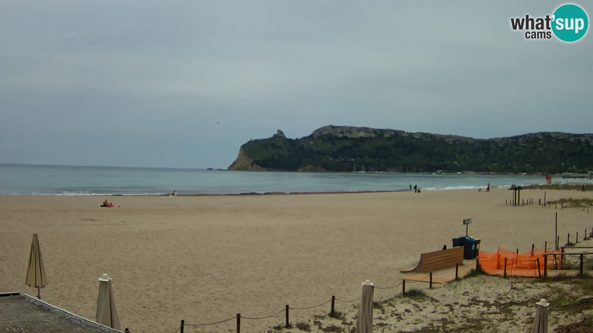 Poetto beach webcam | Cagliari | Sardinija