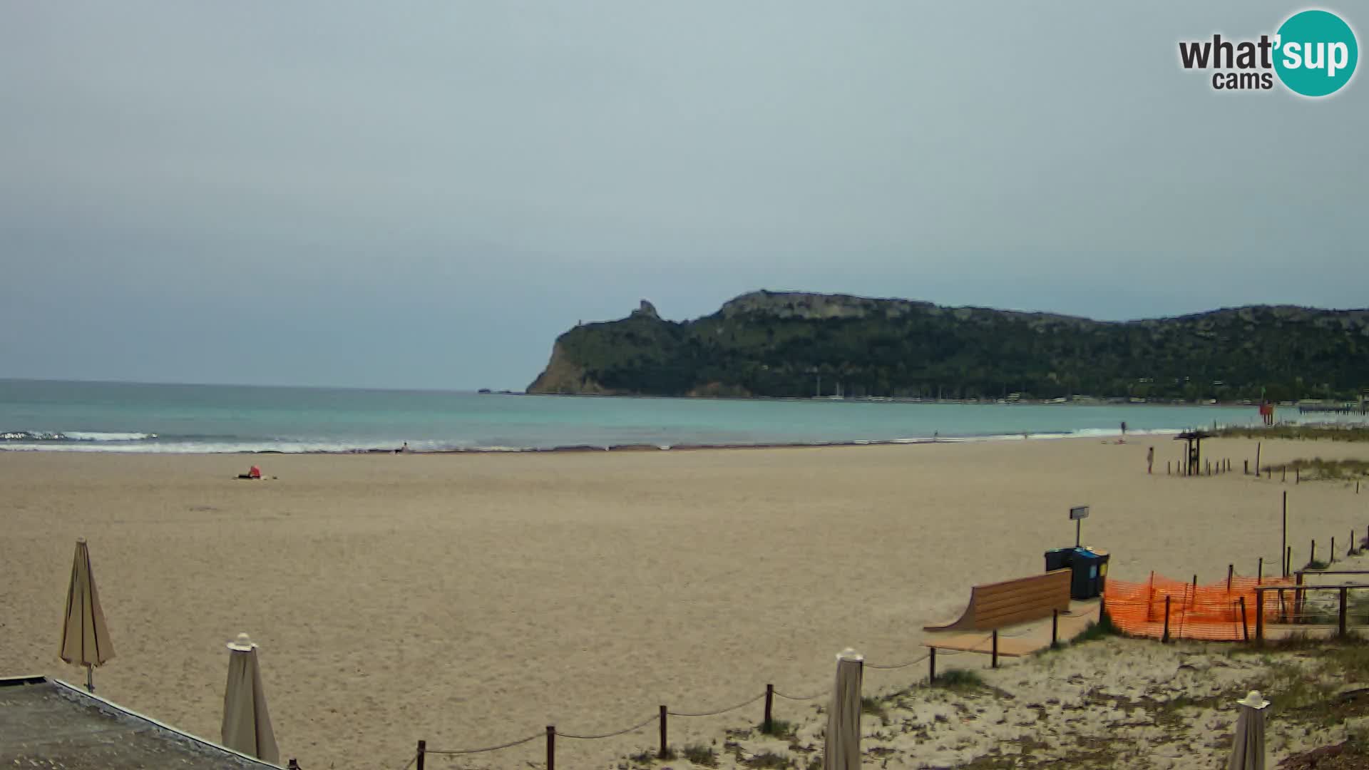 Webcam plage de Poetto | Cagliari | Sardaigne
