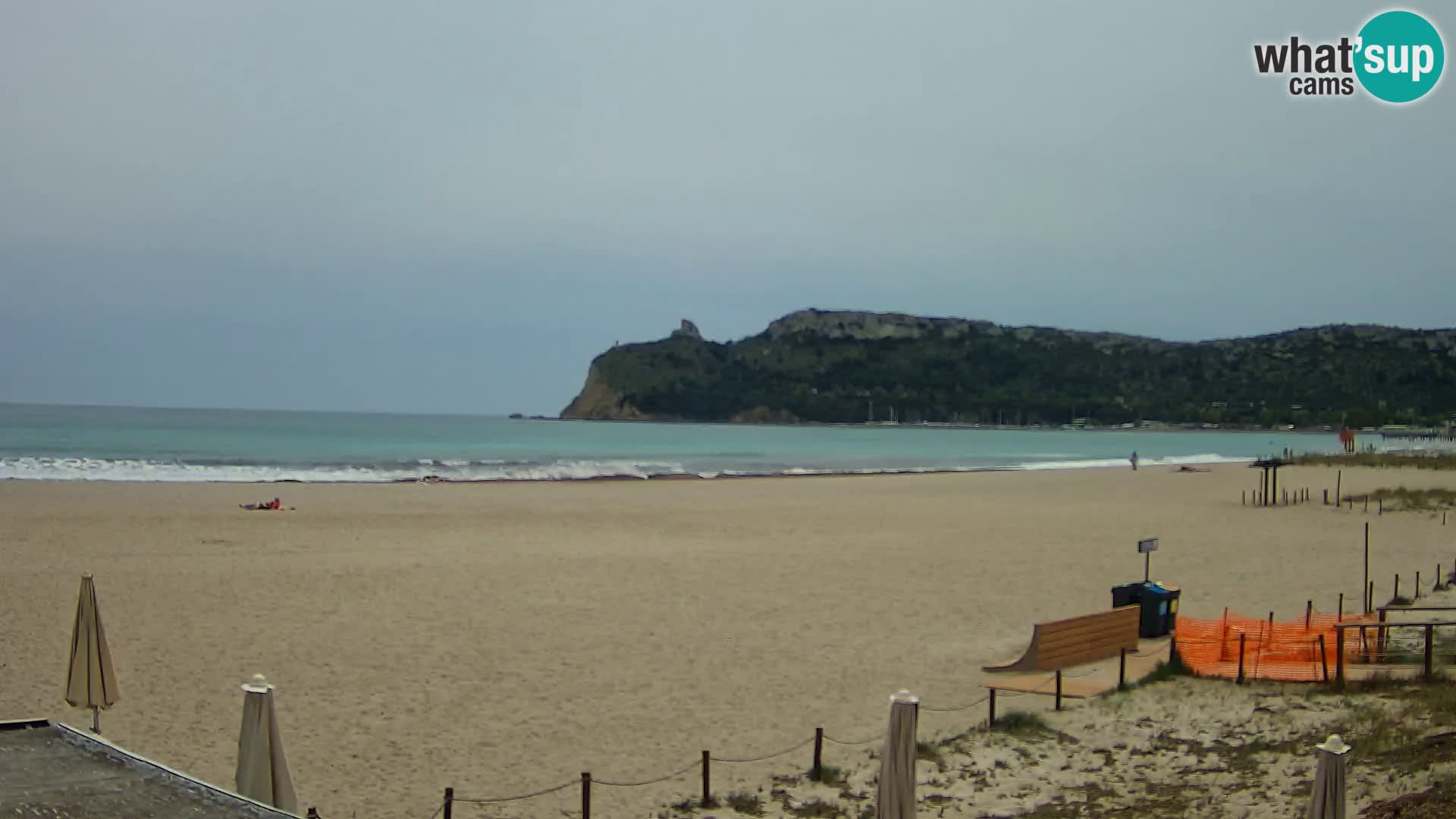 Webcam plage de Poetto | Cagliari | Sardaigne