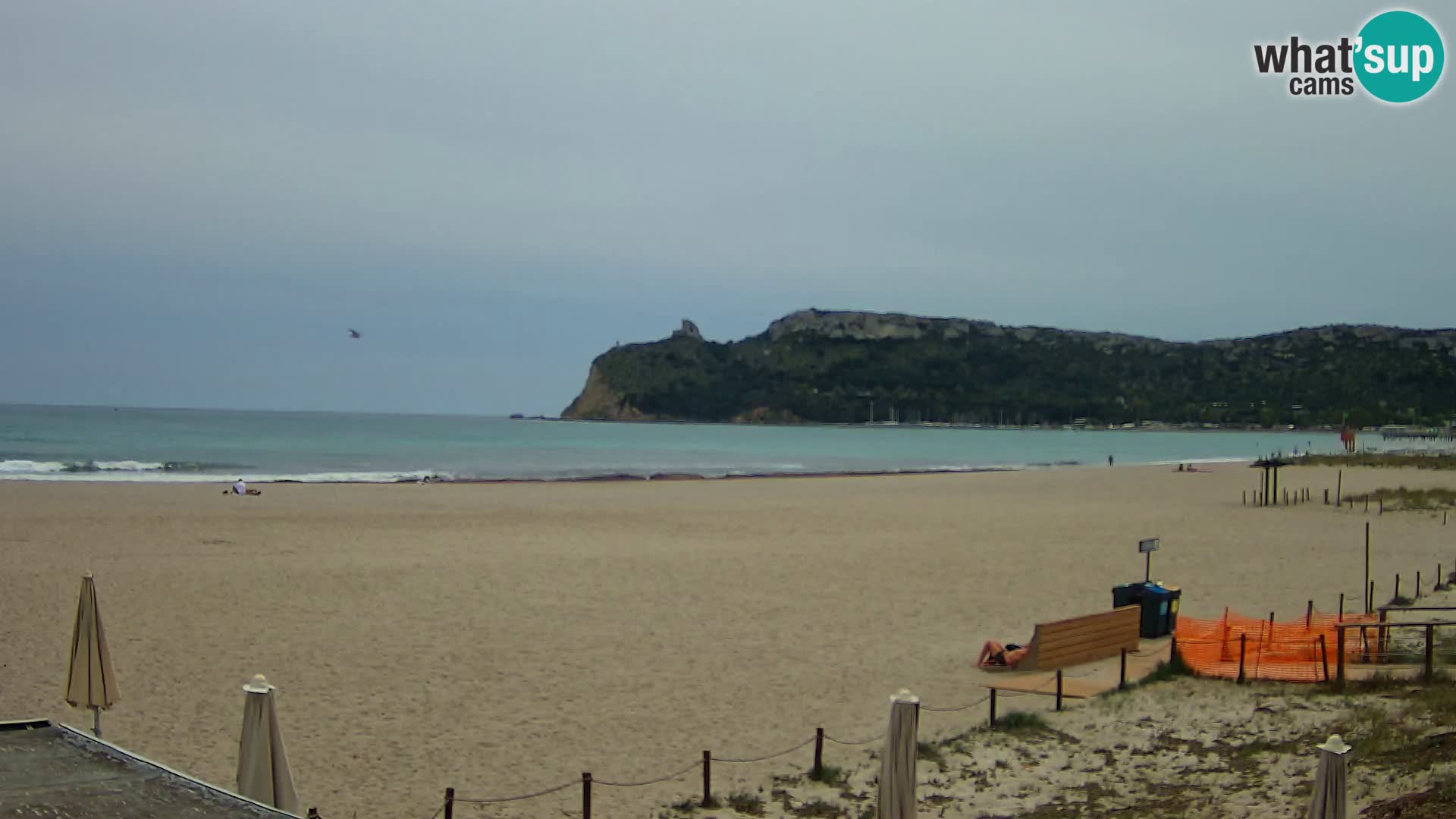 Poetto beach webcam | Cagliari | Sardinia
