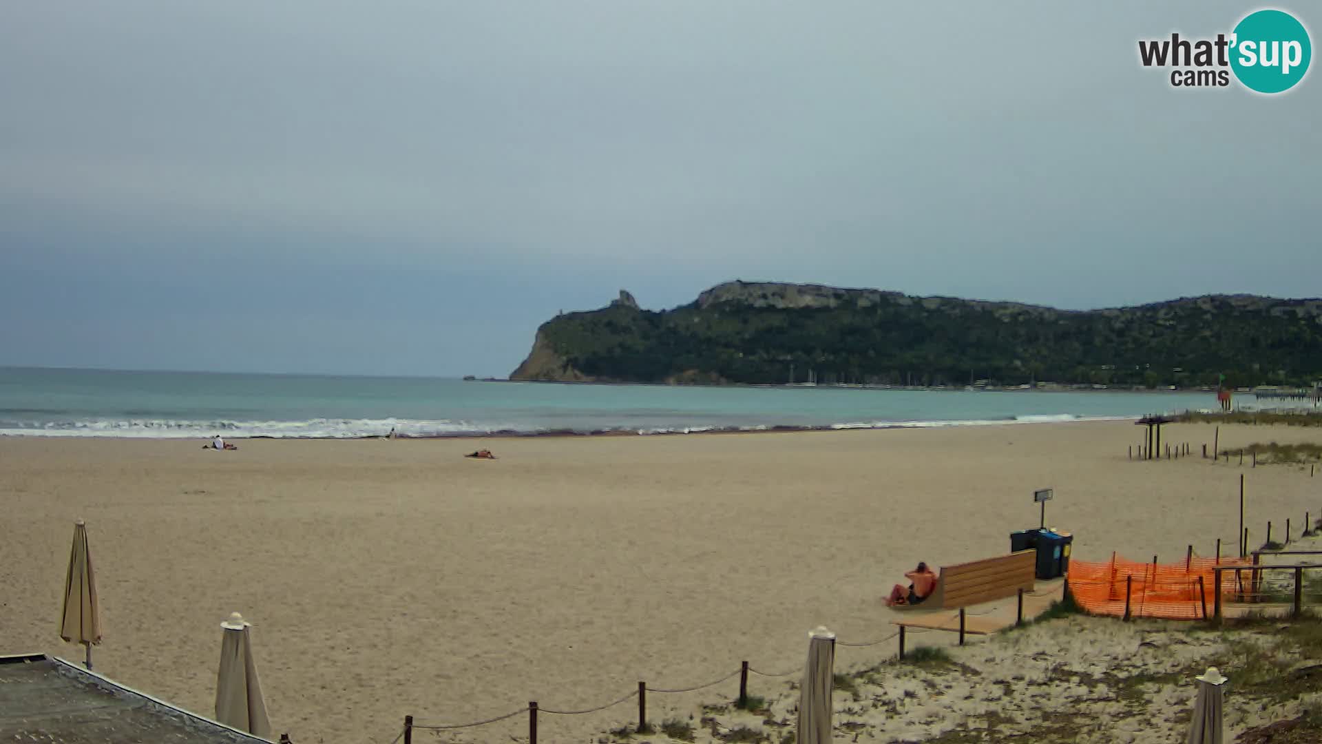 Poetto beach webcam | Cagliari | Sardinia