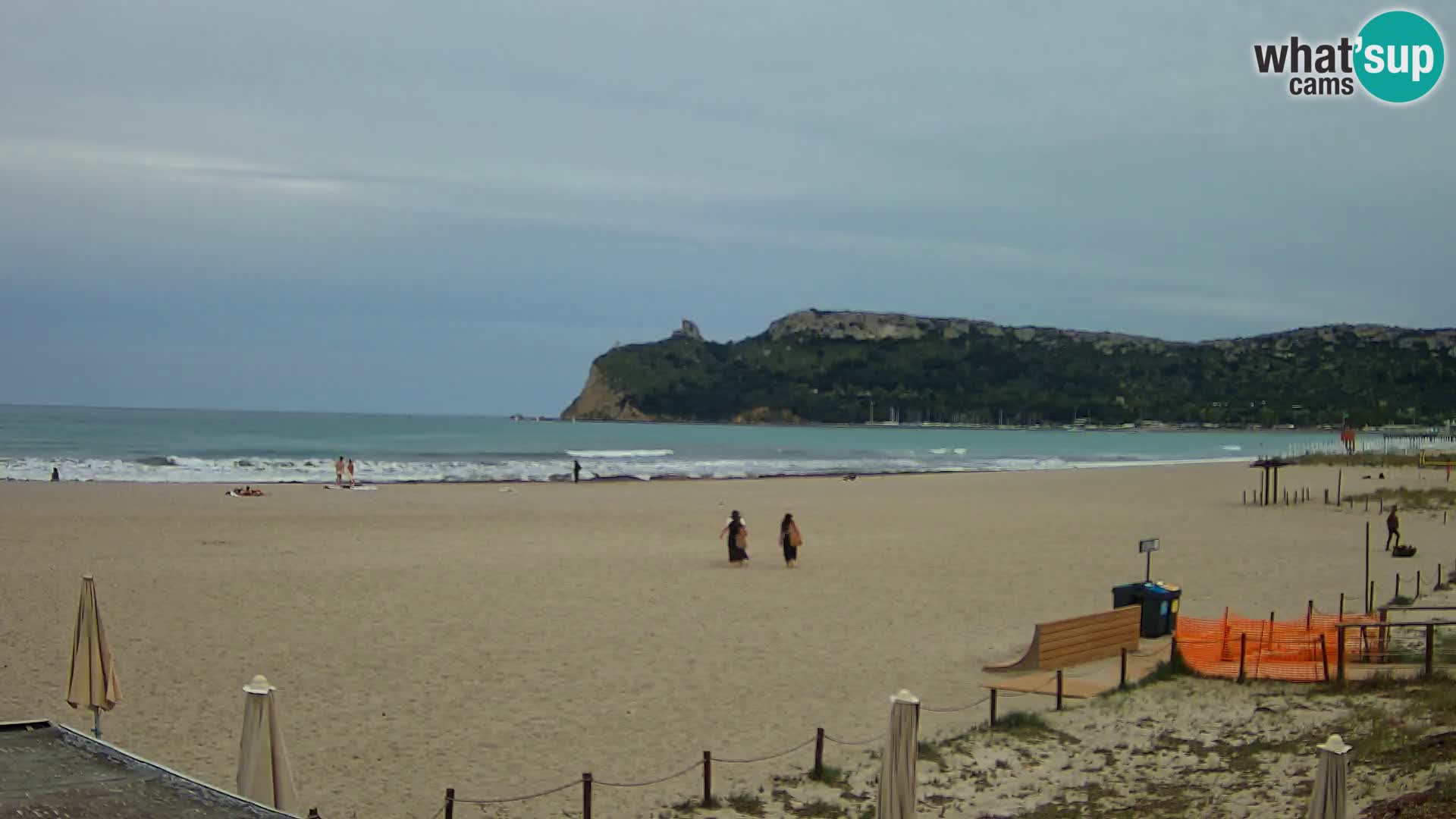 Poetto beach webcam | Cagliari | Sardinia